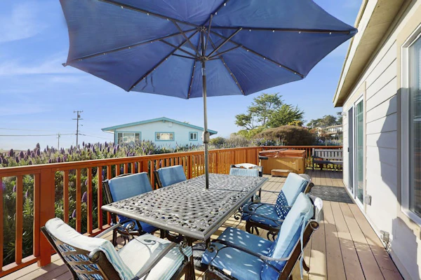 Bodega Bay Dog-Friendly Ocean-View Cottage with Hot Tub