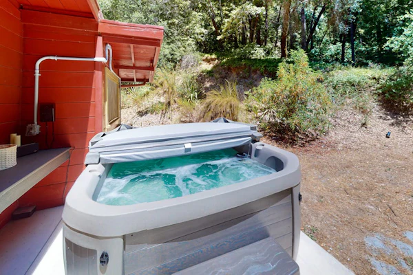 Secluded Forest Home near Guerneville with Hot Tub