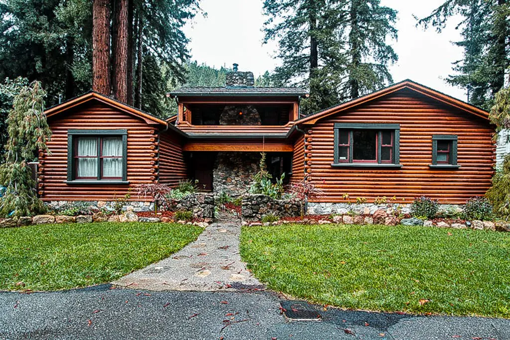 Guerneville Dog-Friendly Riverfront Lodge with Hot Tub
