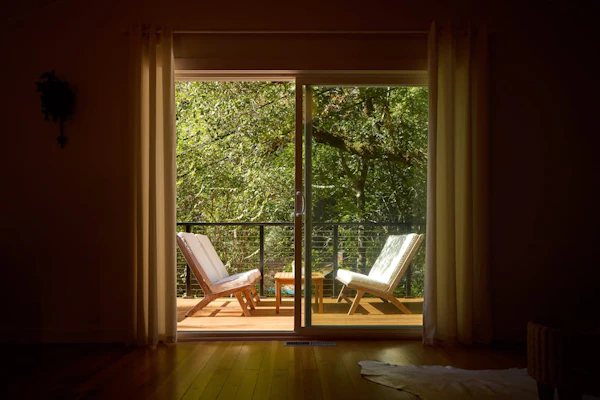 Forestville Private Deck Cabin in the Redwoods