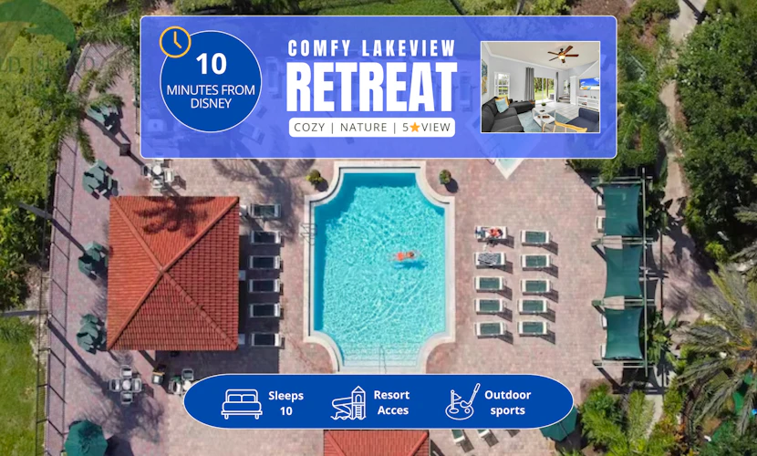A Peaceful Orlando Escape. Nature, Comfort & Disney Nearby