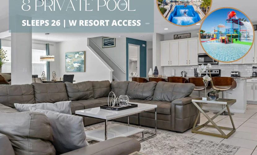 9BR, 6BA | Private Pool!