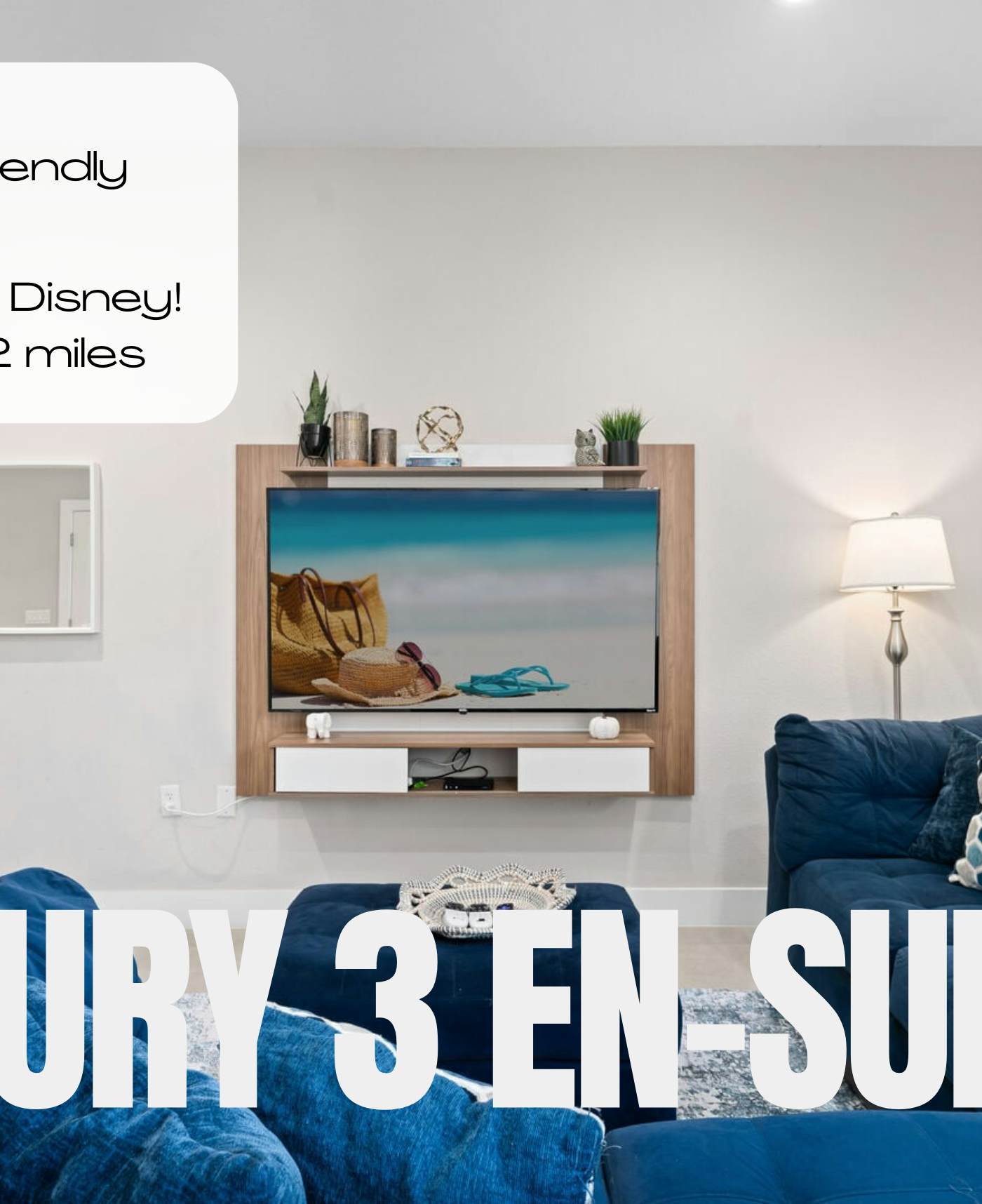 4 Bedrooms | 5 Min to Disney!