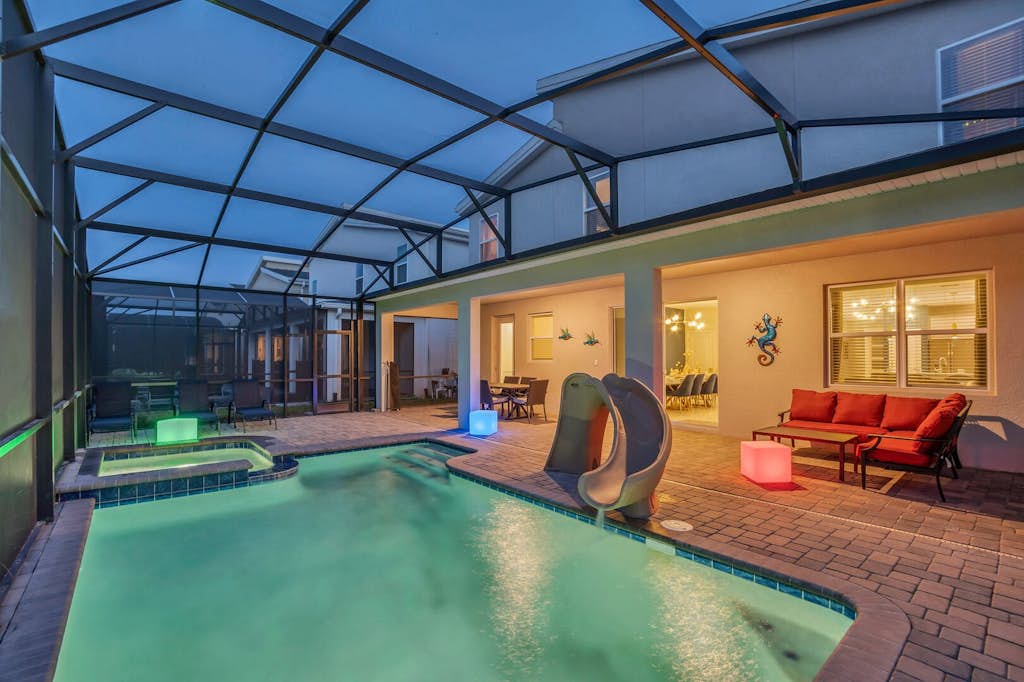 Magical Family Home 8min-Disneyworld | Pool/Spa | Sleeps 22 |STL103