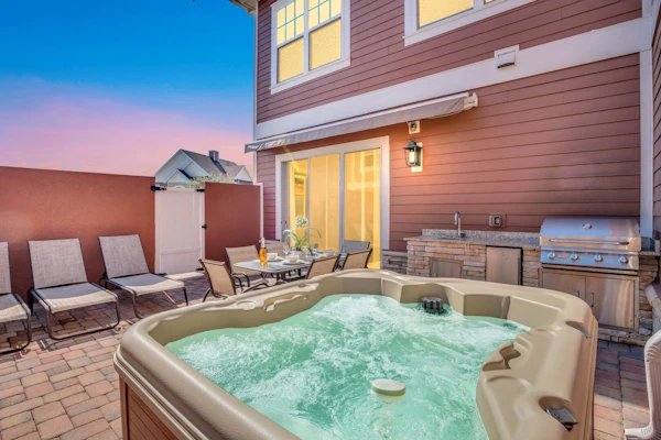 ★ 5min➡️Disney Wonderful Villa | Hot Tub & BBQ | 112