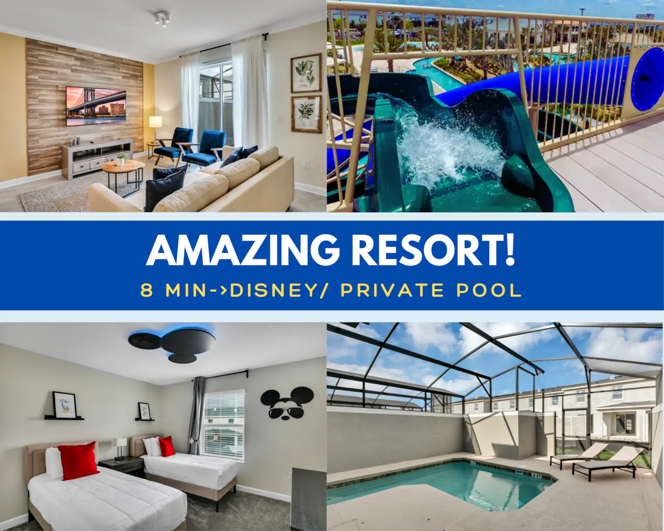 Stylish Family Home at Amazing Resort