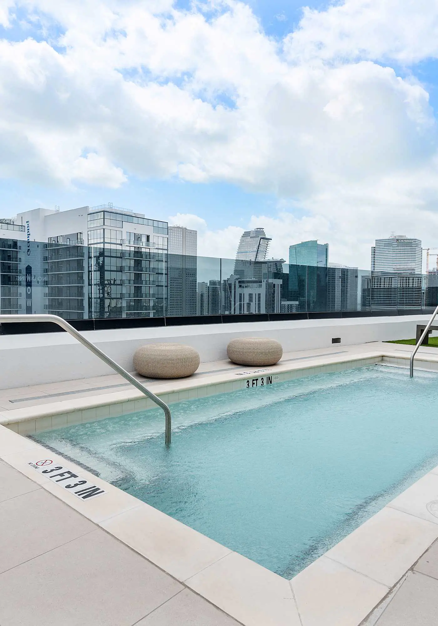 Elevated Downtown Stay: Pool & Jacuzzi Retreat