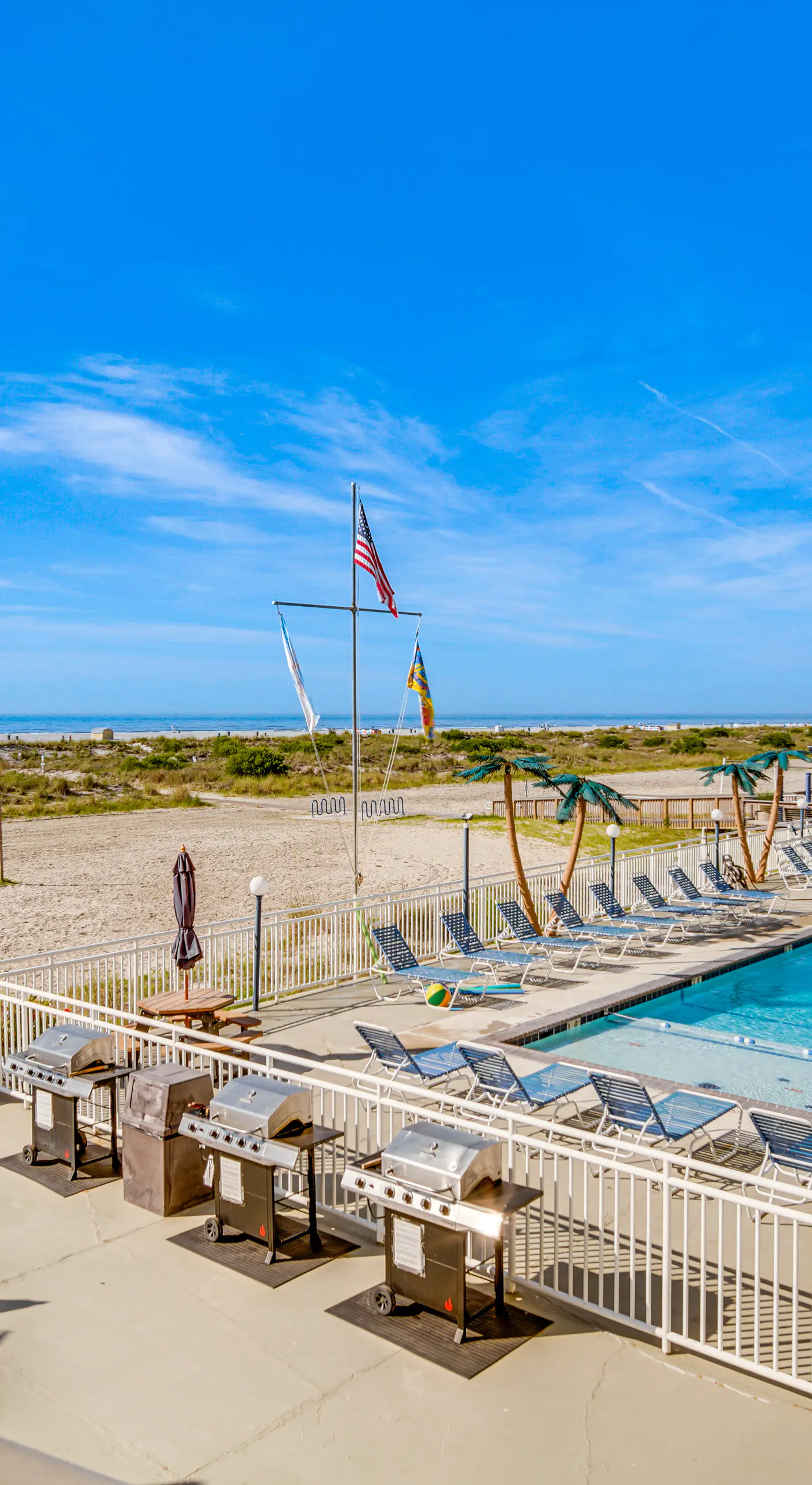Walk to Shore: Wildwood Crest Studio w/ Pool View!
