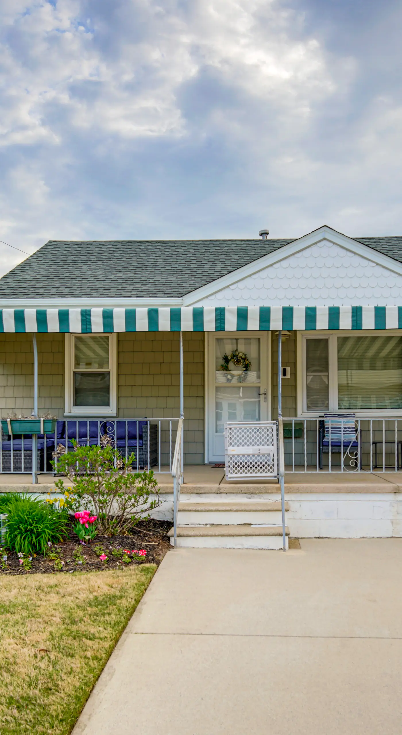 1 Block to Brigantine Beach: Breezy Home w/ Patio!