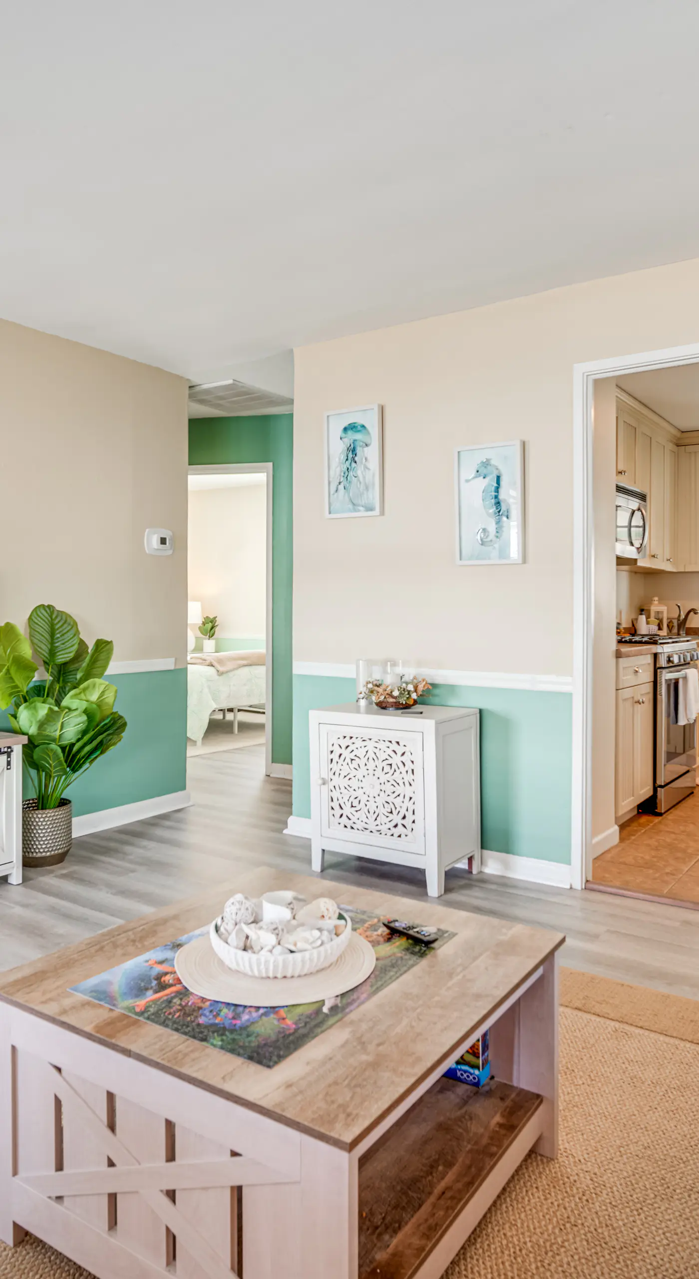1 Block to Brigantine Beach: Breezy Home w/ Patio!