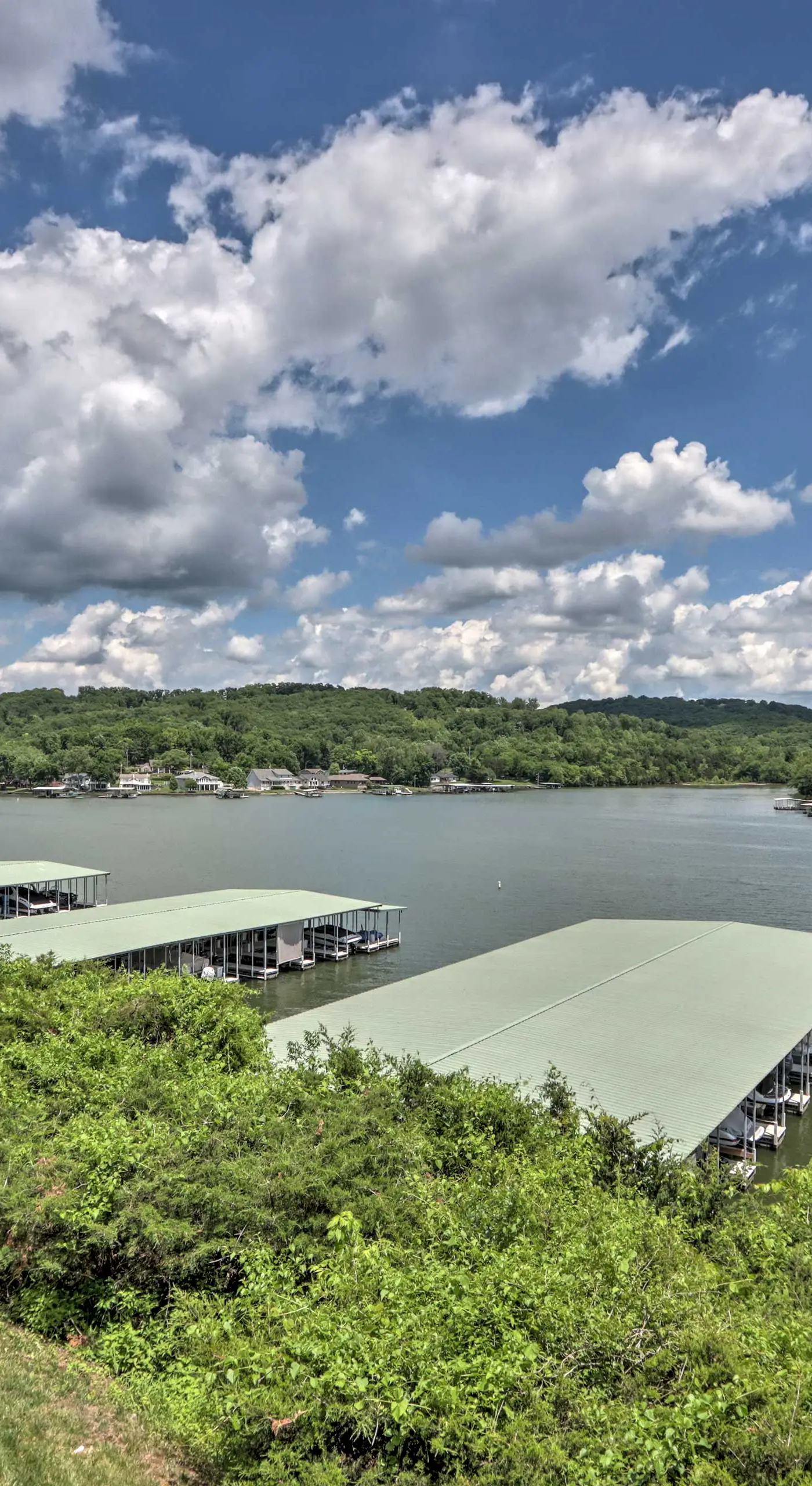 Balcony & Seasonal Pool: Lakefront Ozark Condo