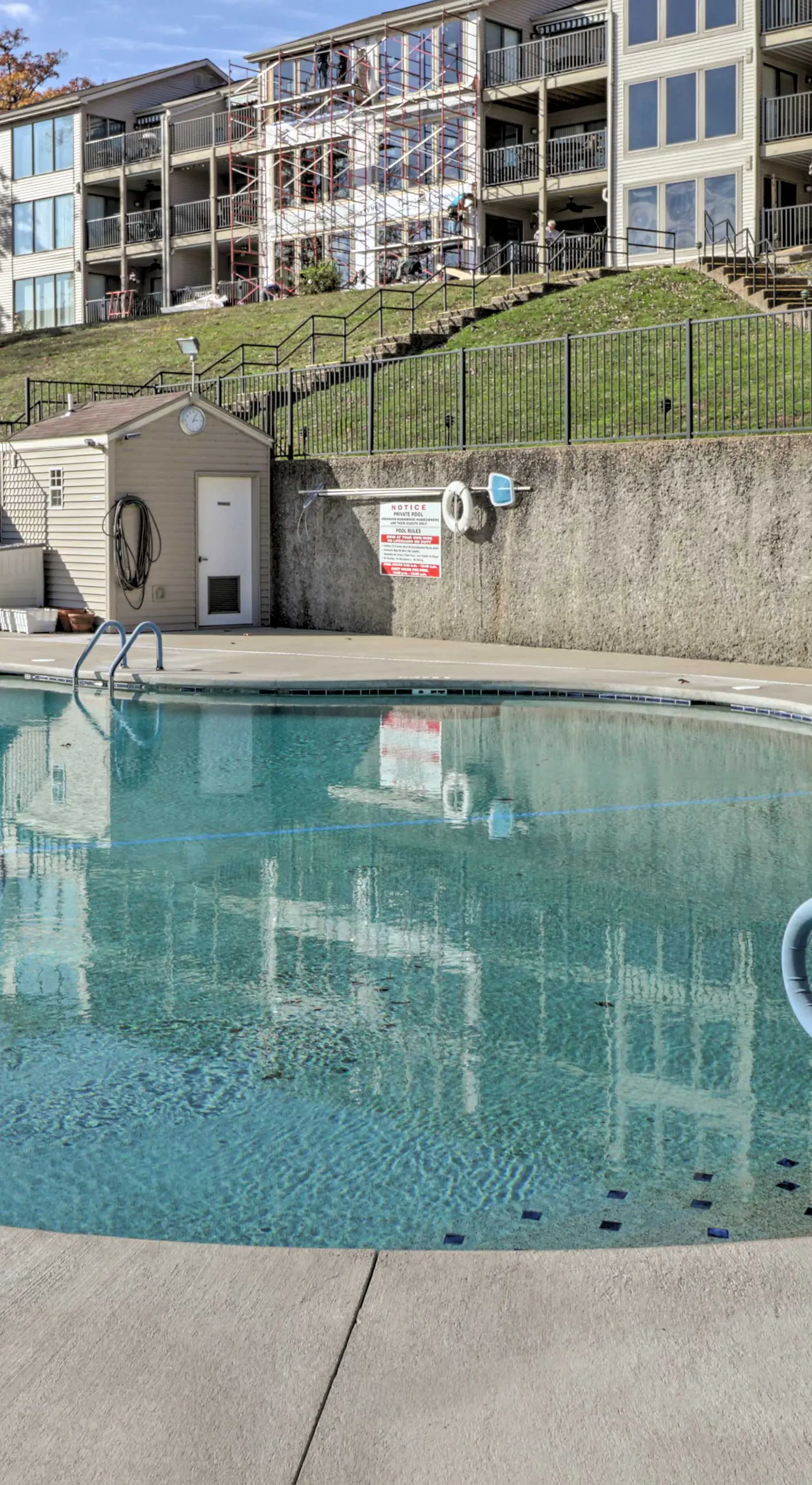 Pool + Fishing Docks: Couple's Lake Ozark Condo