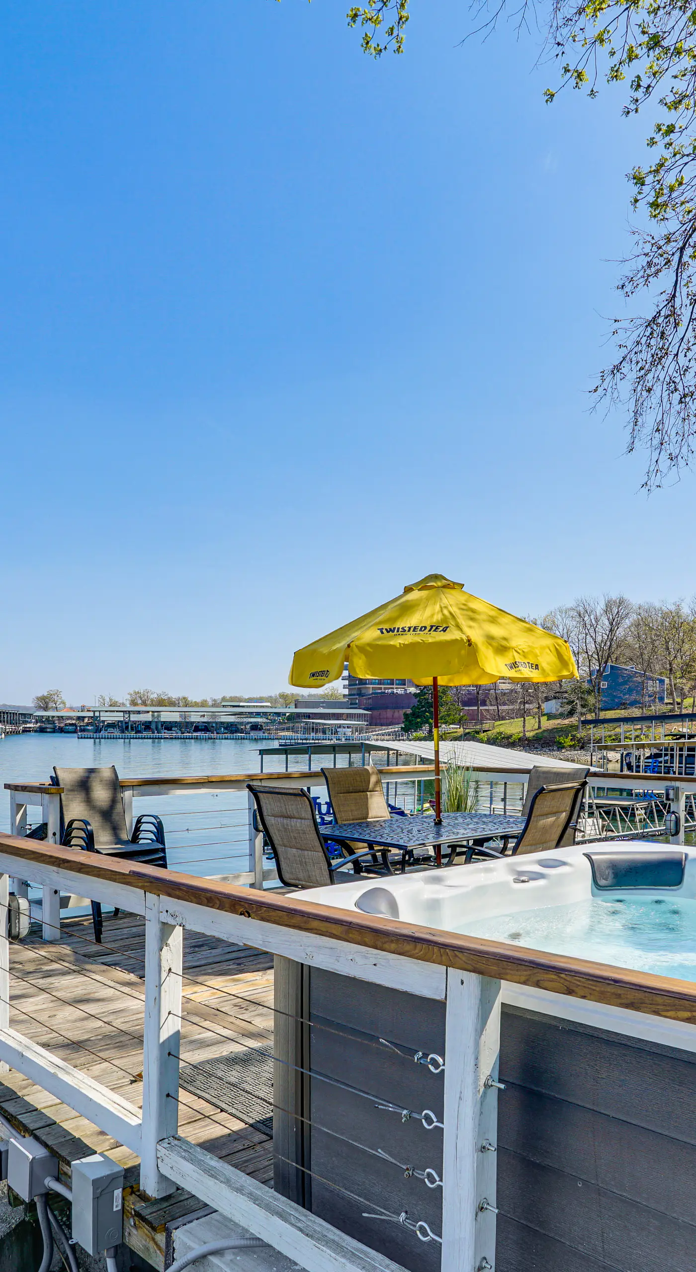 'Bittersweet Lakefront Retreat' w/ Hot Tub & Dock!