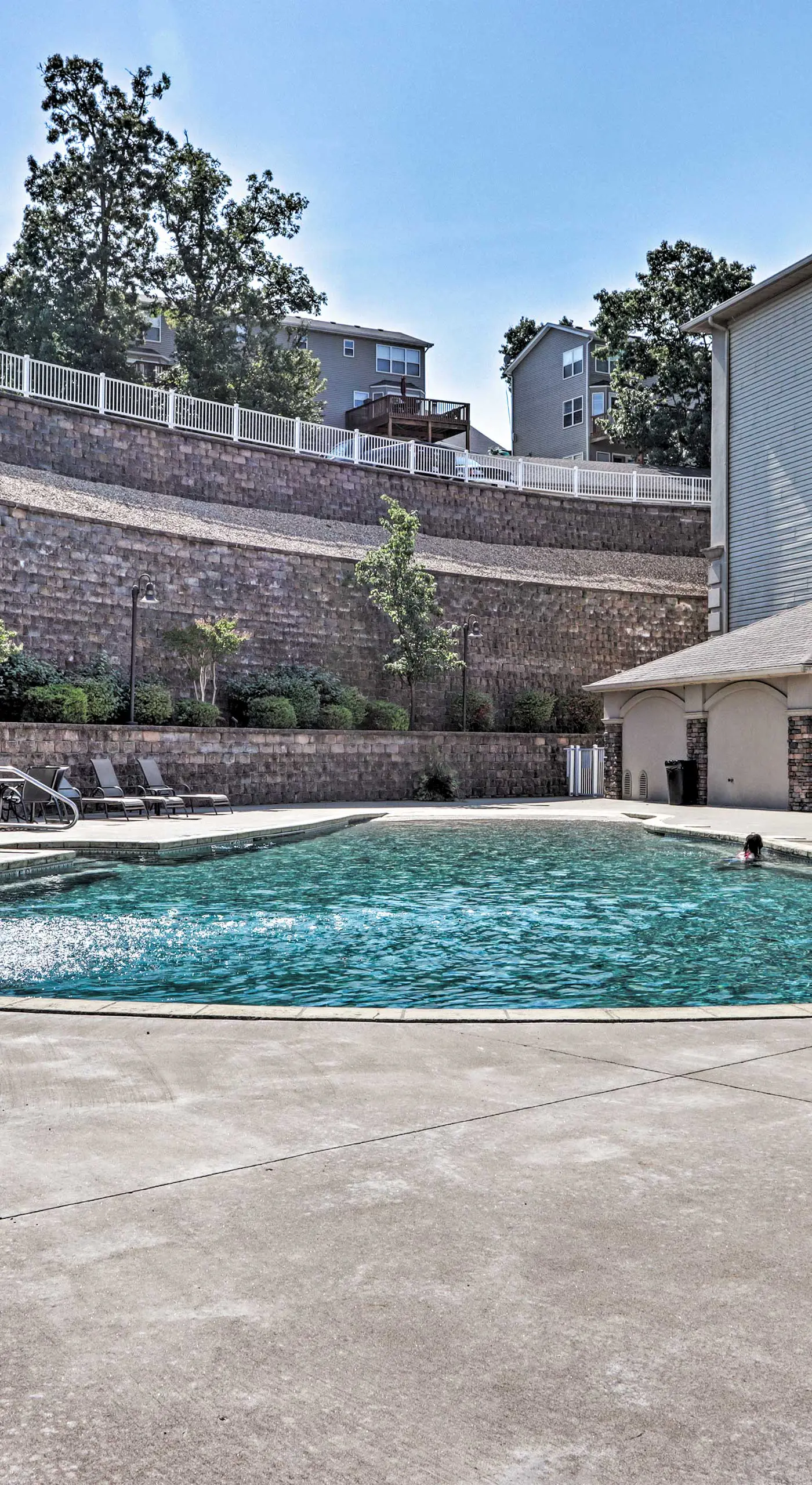 Furnished Porch, Resort Pools! Lands End Condo