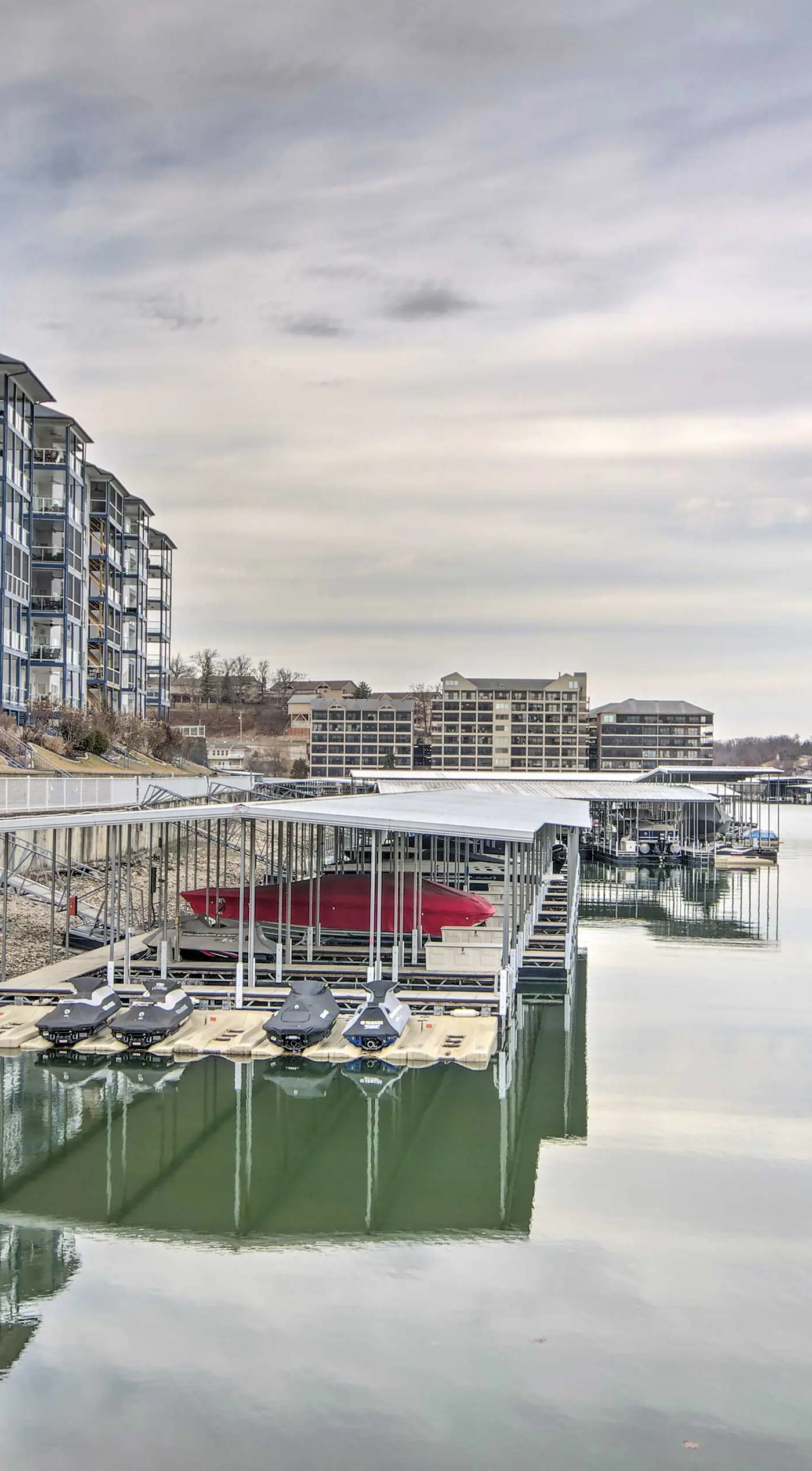 Boat Slip & Pool! Waterfront Lake Ozark Escape