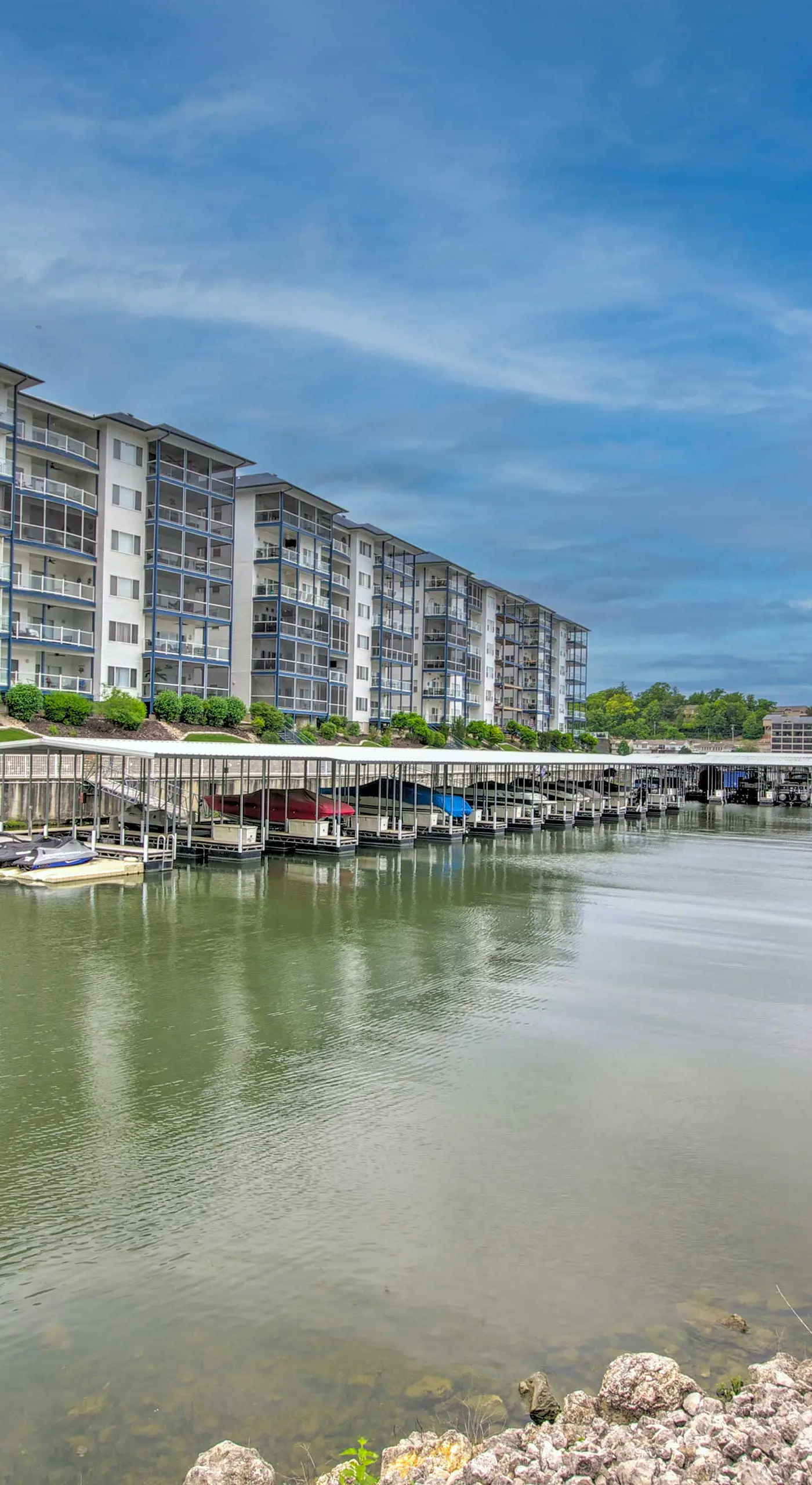 Boat Slip & Pool! Waterfront Lake Ozark Escape