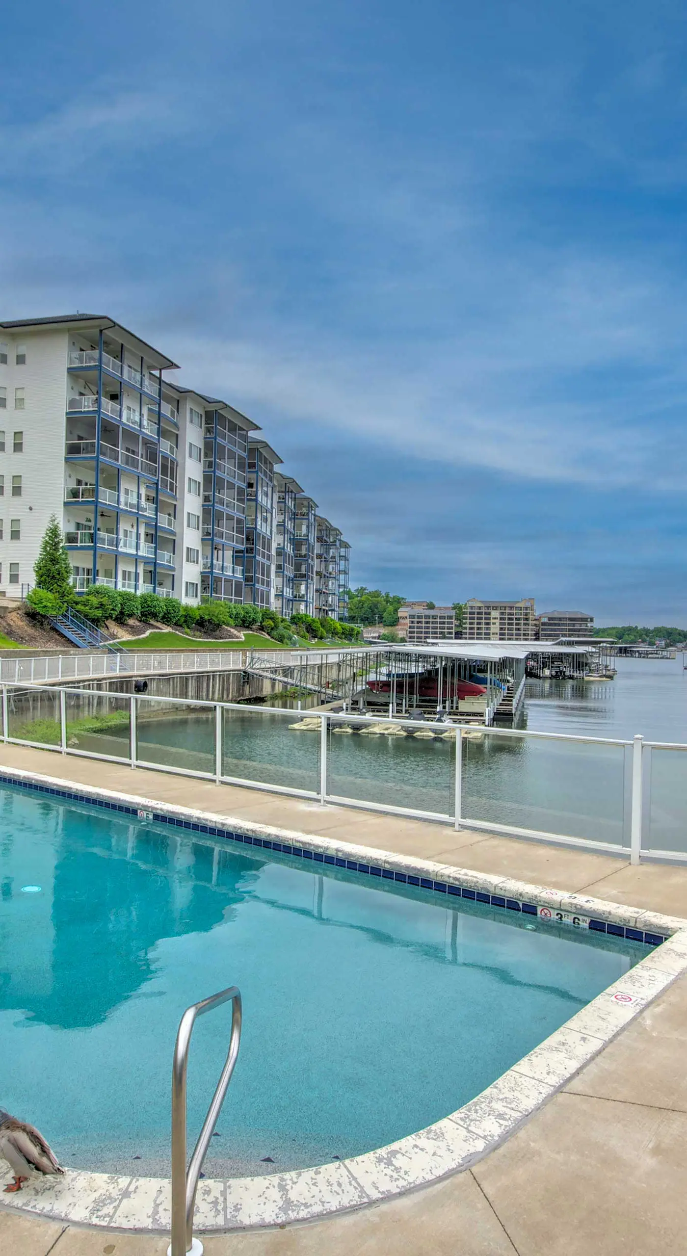 Boat Slip & Pool! Waterfront Lake Ozark Escape