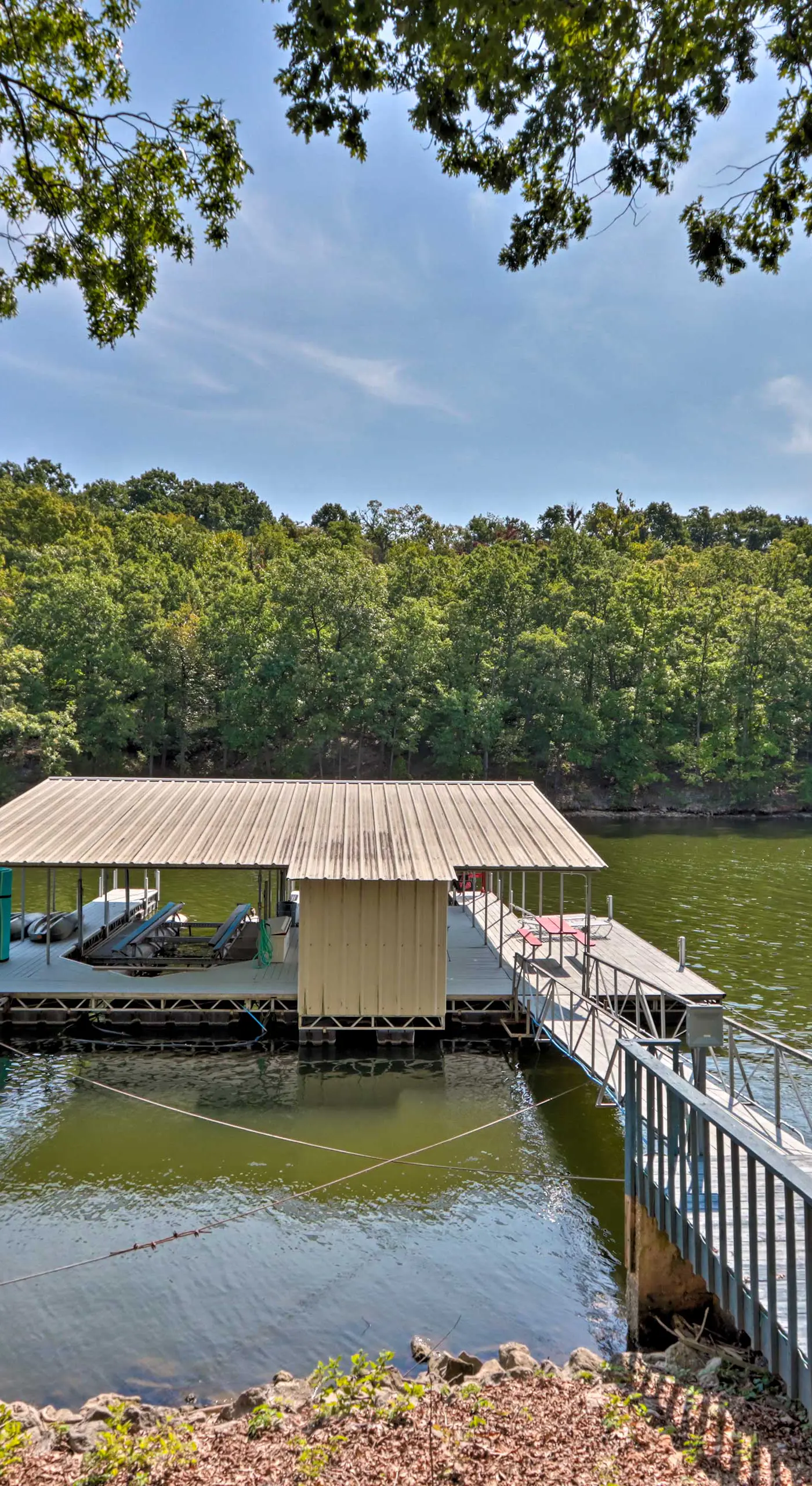 Dock, Dip, and Unwind After Shootout Action