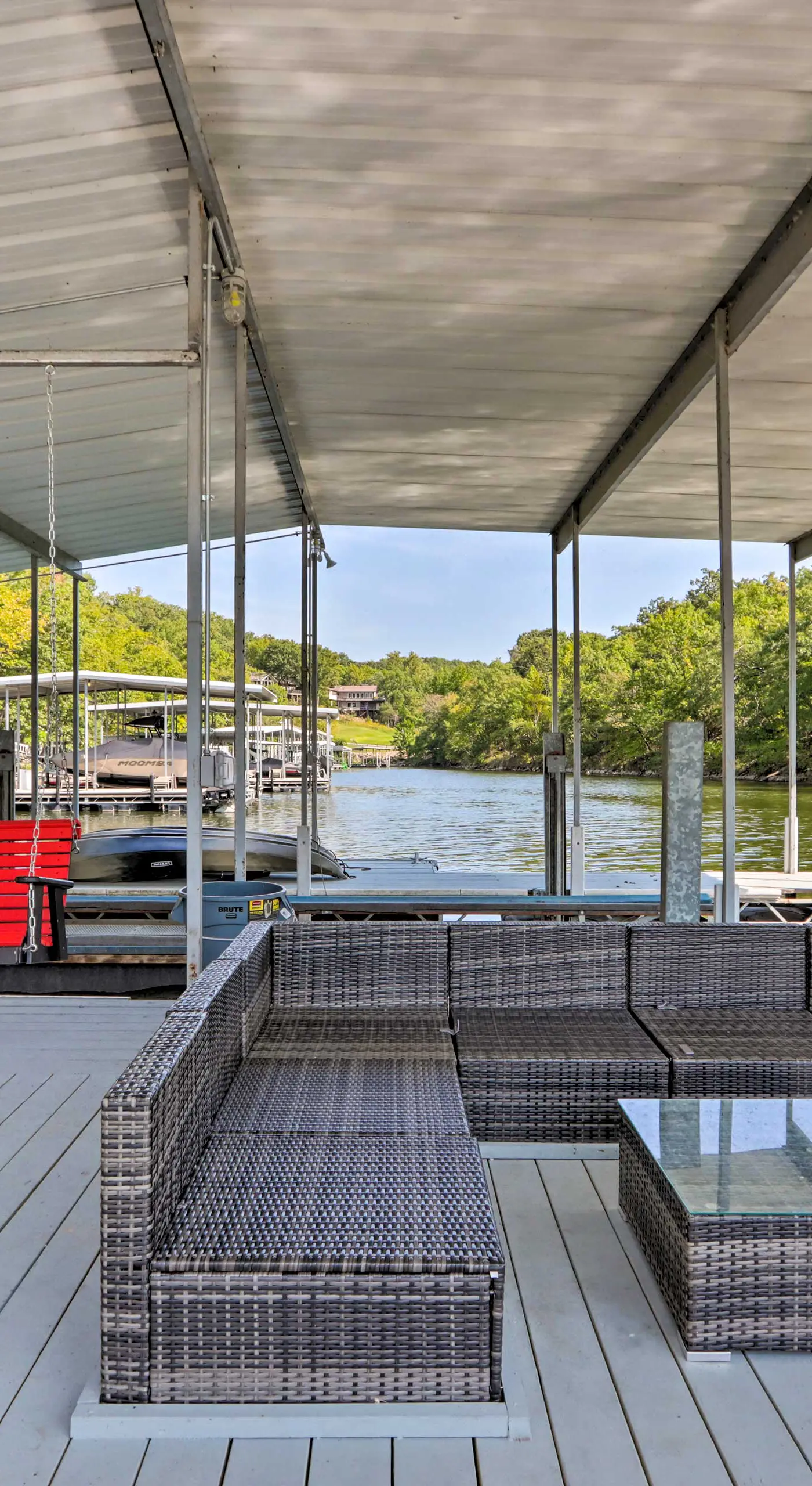 Dock, Dip, and Unwind After Shootout Action
