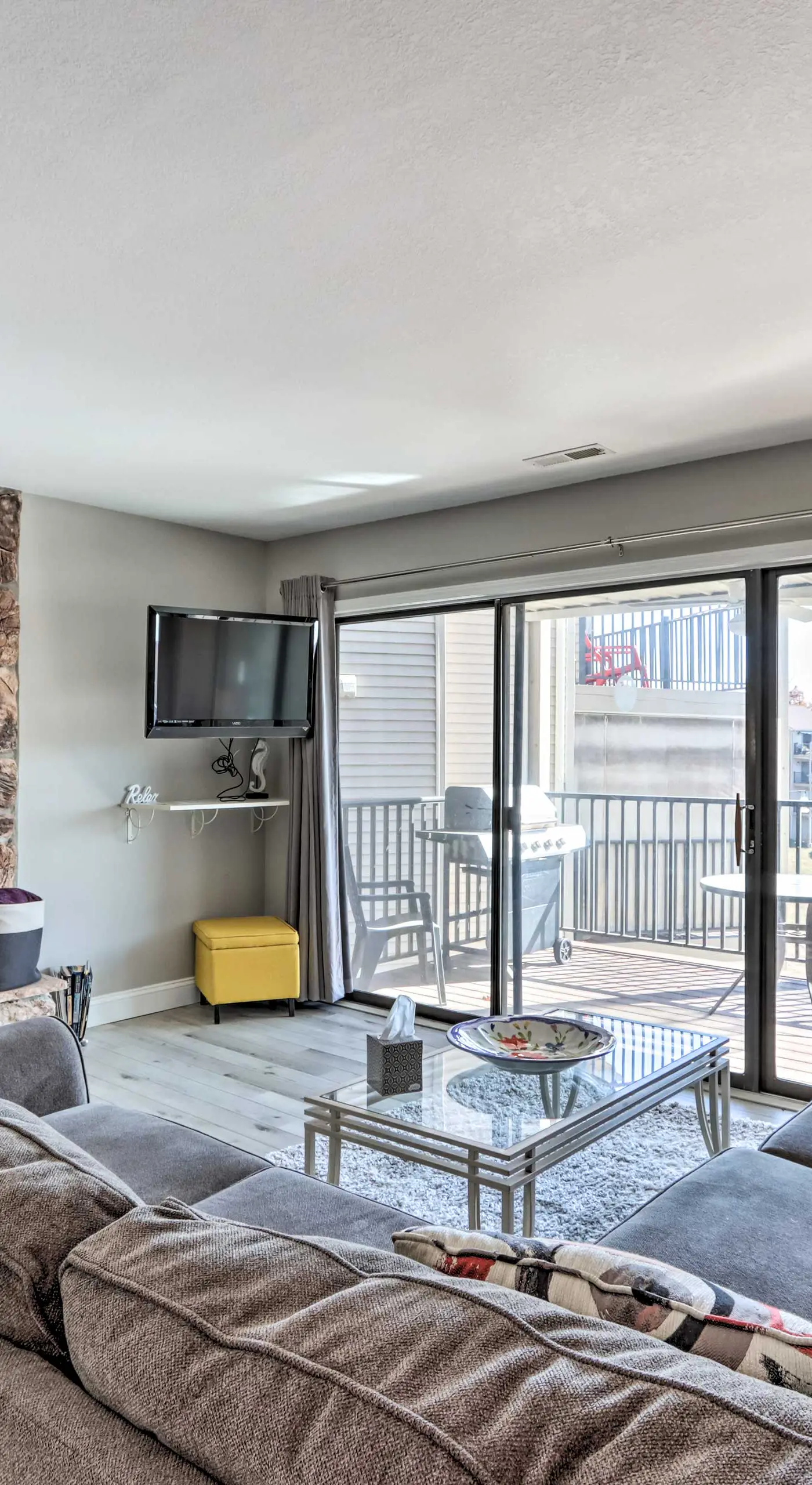 Fireplace & Water Views: Lake Ozark Condo!