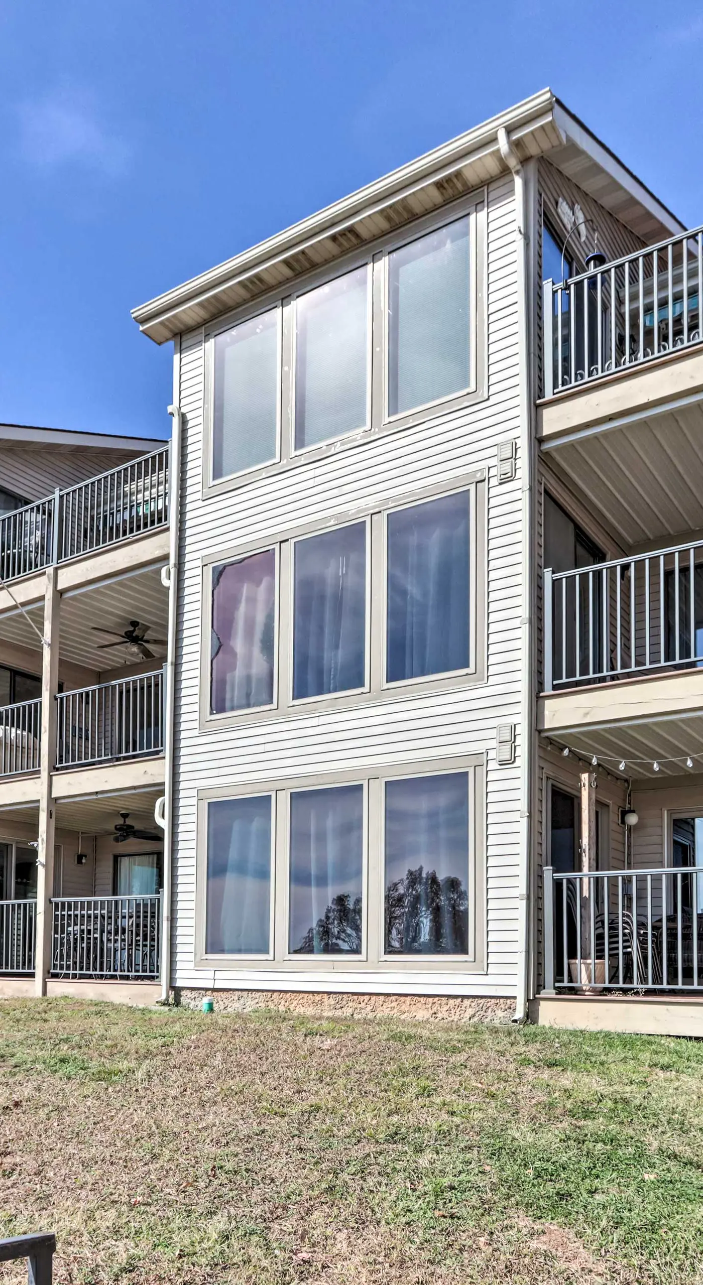 Fireplace & Water Views: Lake Ozark Condo!