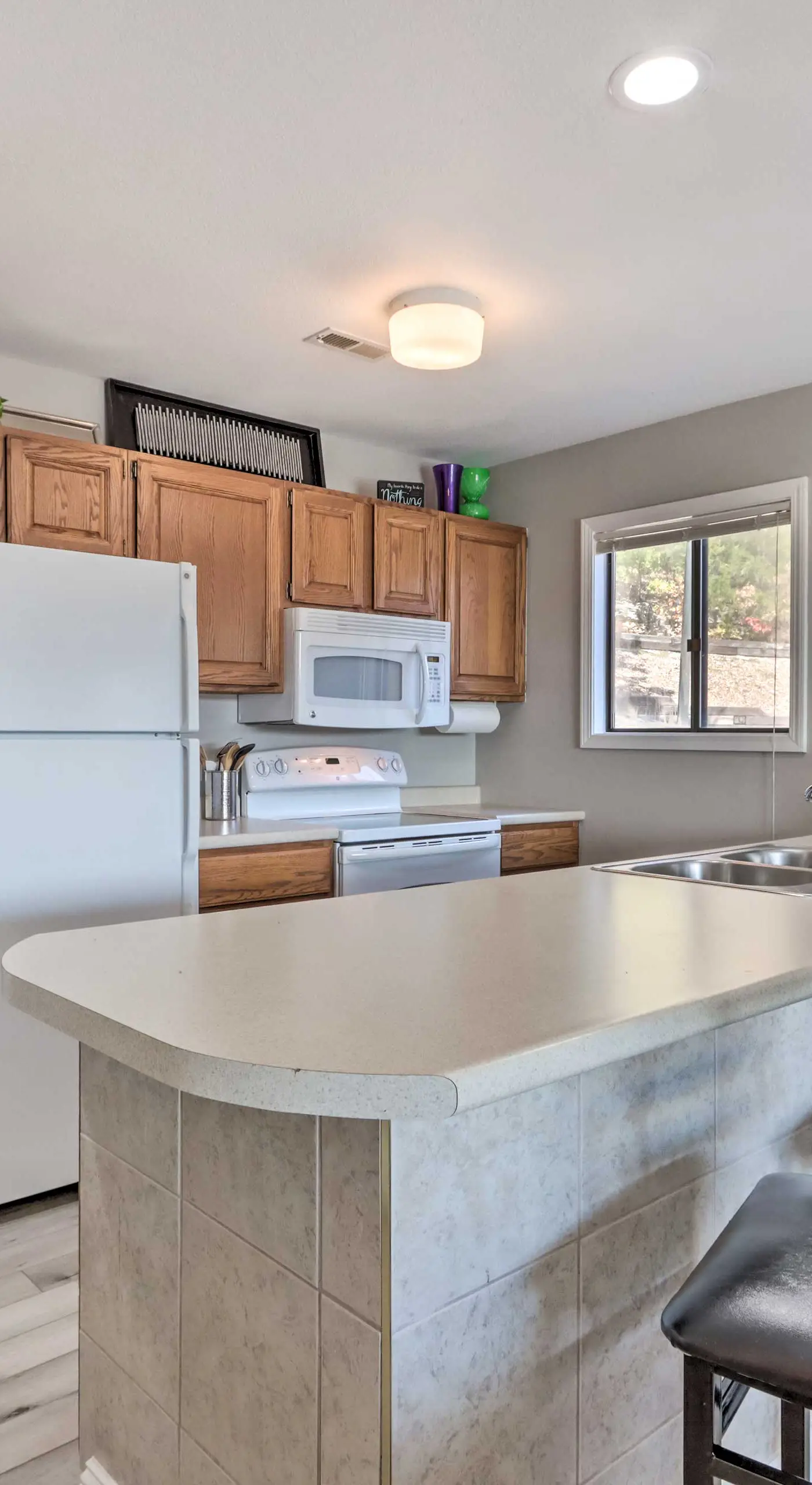 Fireplace & Water Views: Lake Ozark Condo!