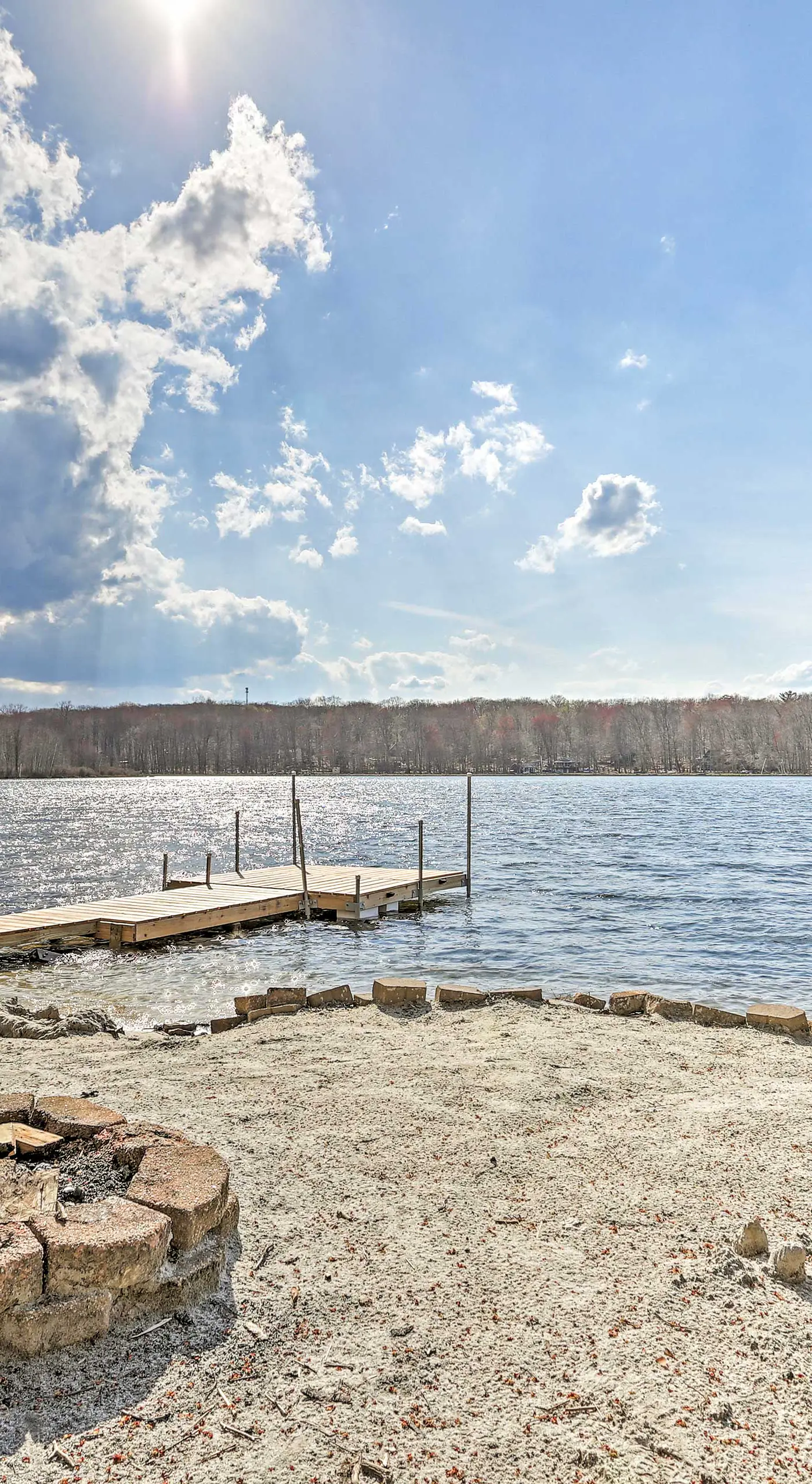 Pocono Lake Paradise w/ Private Beach & Dock!