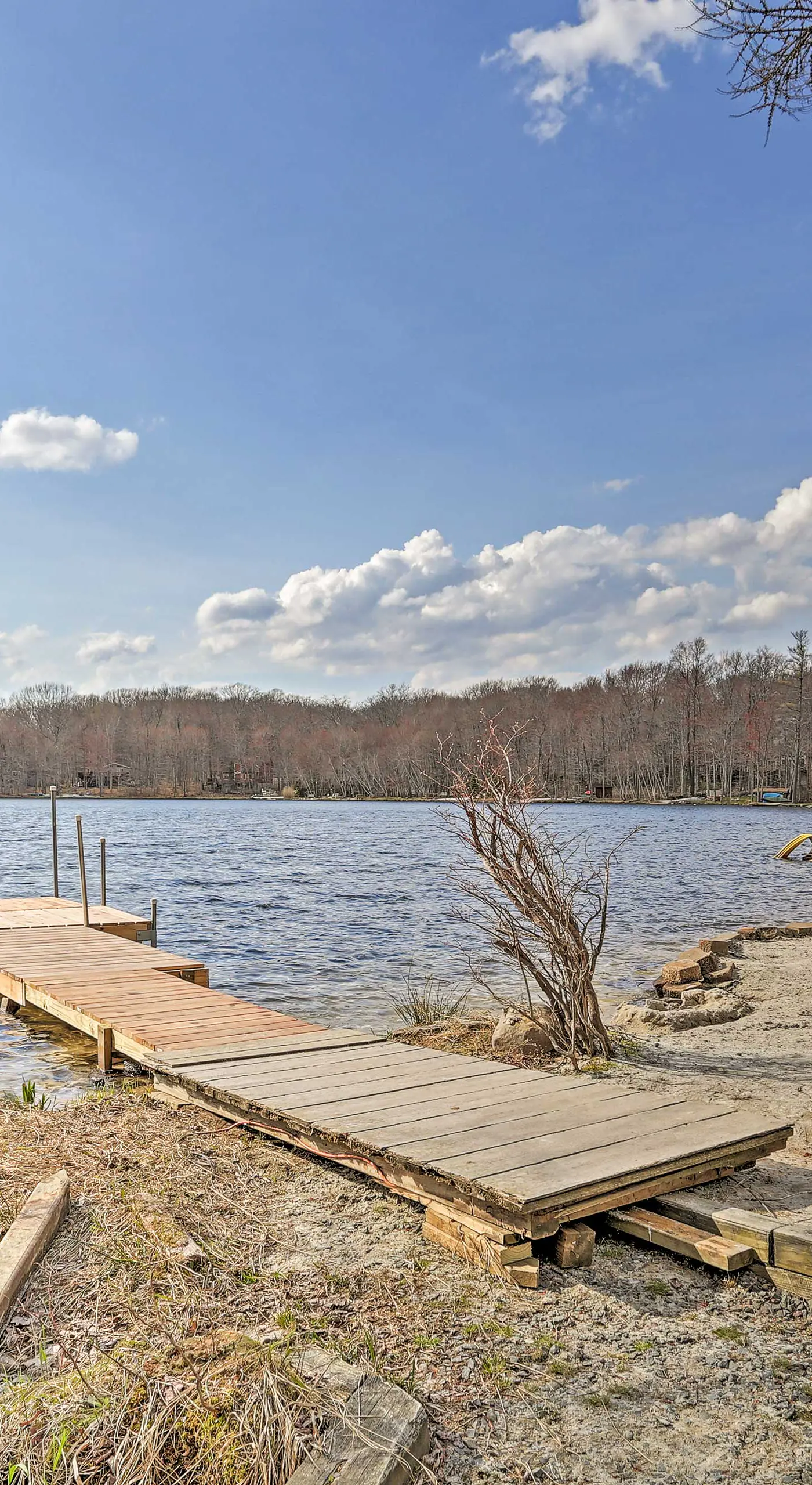 Pocono Lake Paradise w/ Private Beach & Dock!