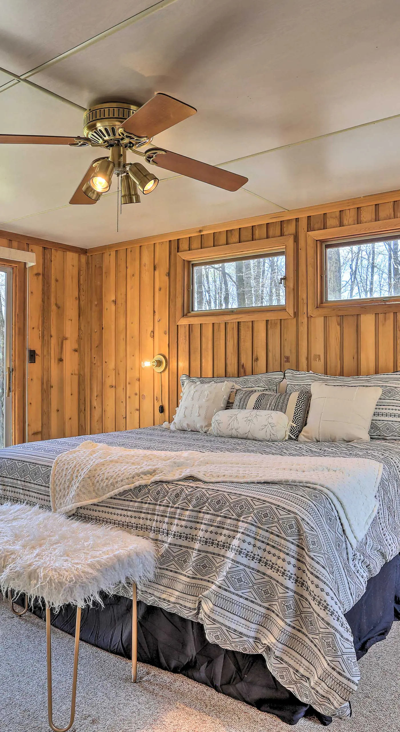 Walk to Big Bass Lake: Family Home w/ Deck!