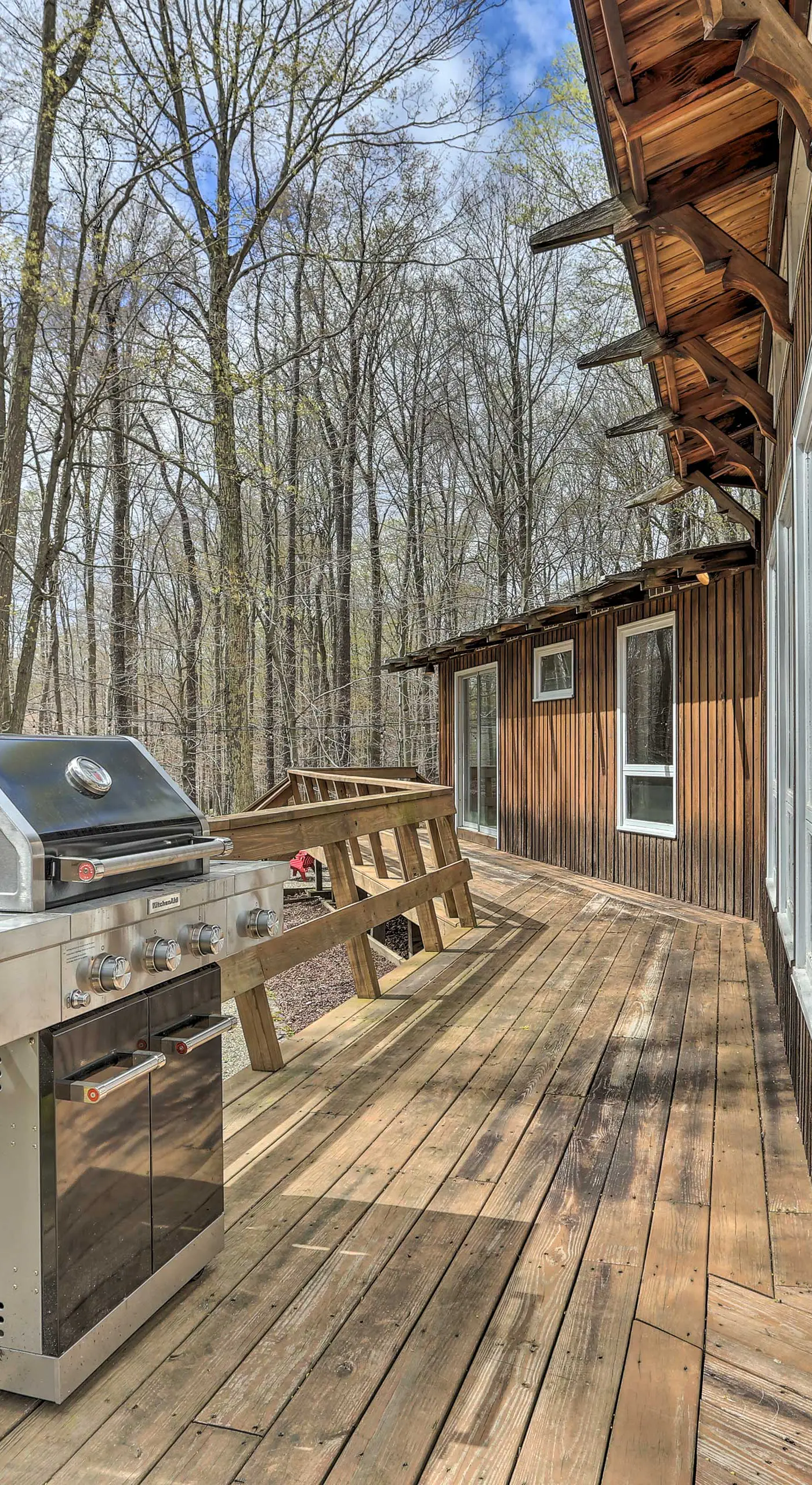 Walk to Big Bass Lake: Family Home w/ Deck!