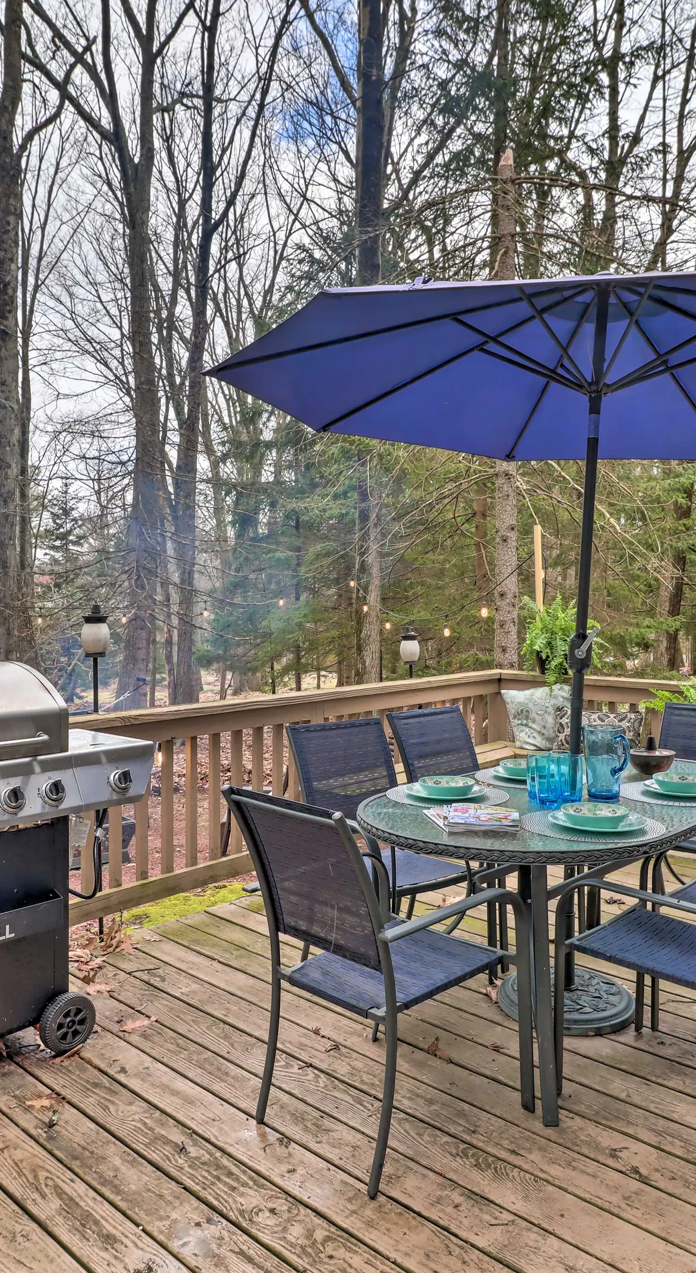 Deck & Fire Pit: Cozy Pocono Mountain Home