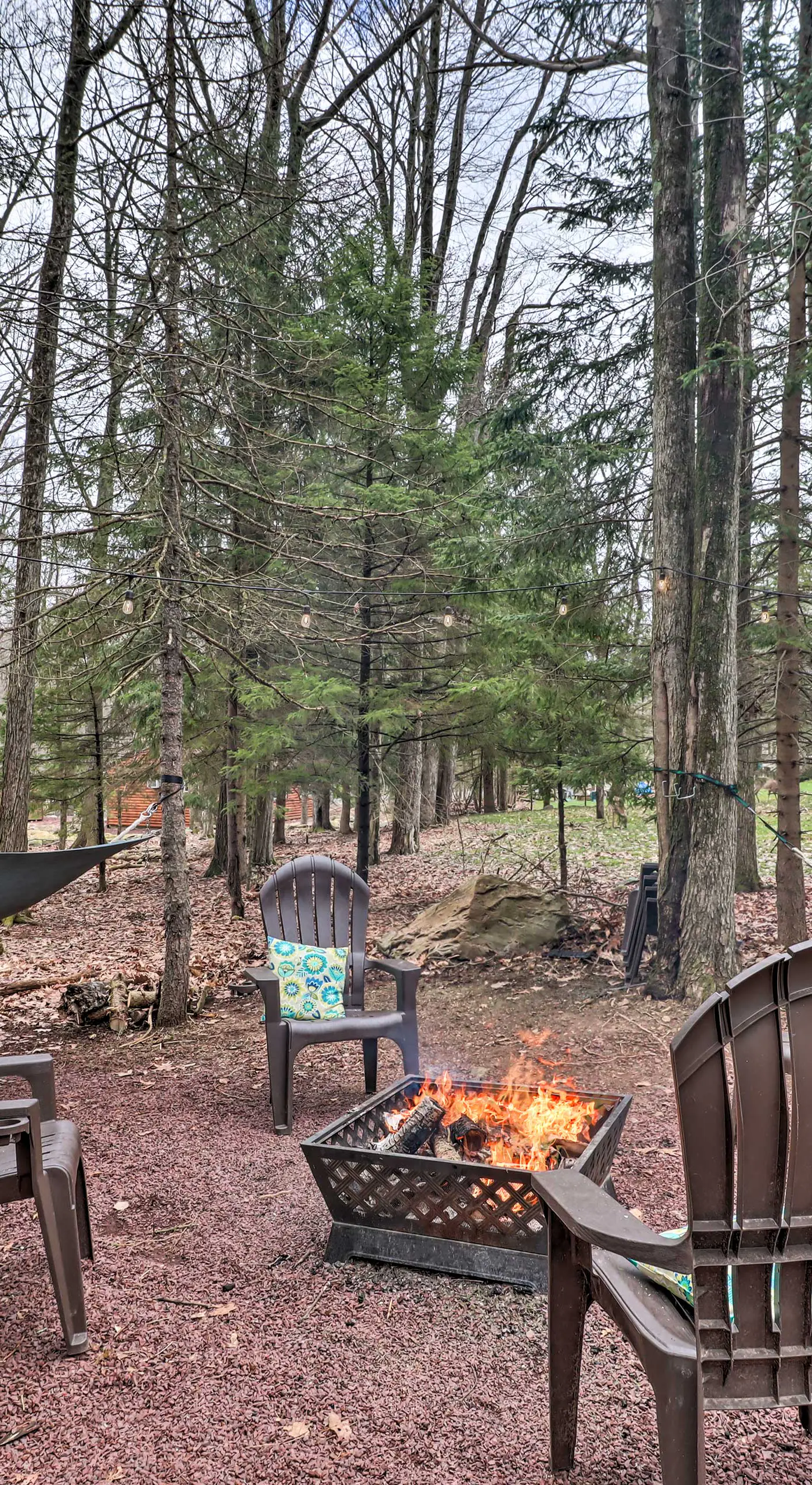 Deck & Fire Pit: Cozy Pocono Mountain Home