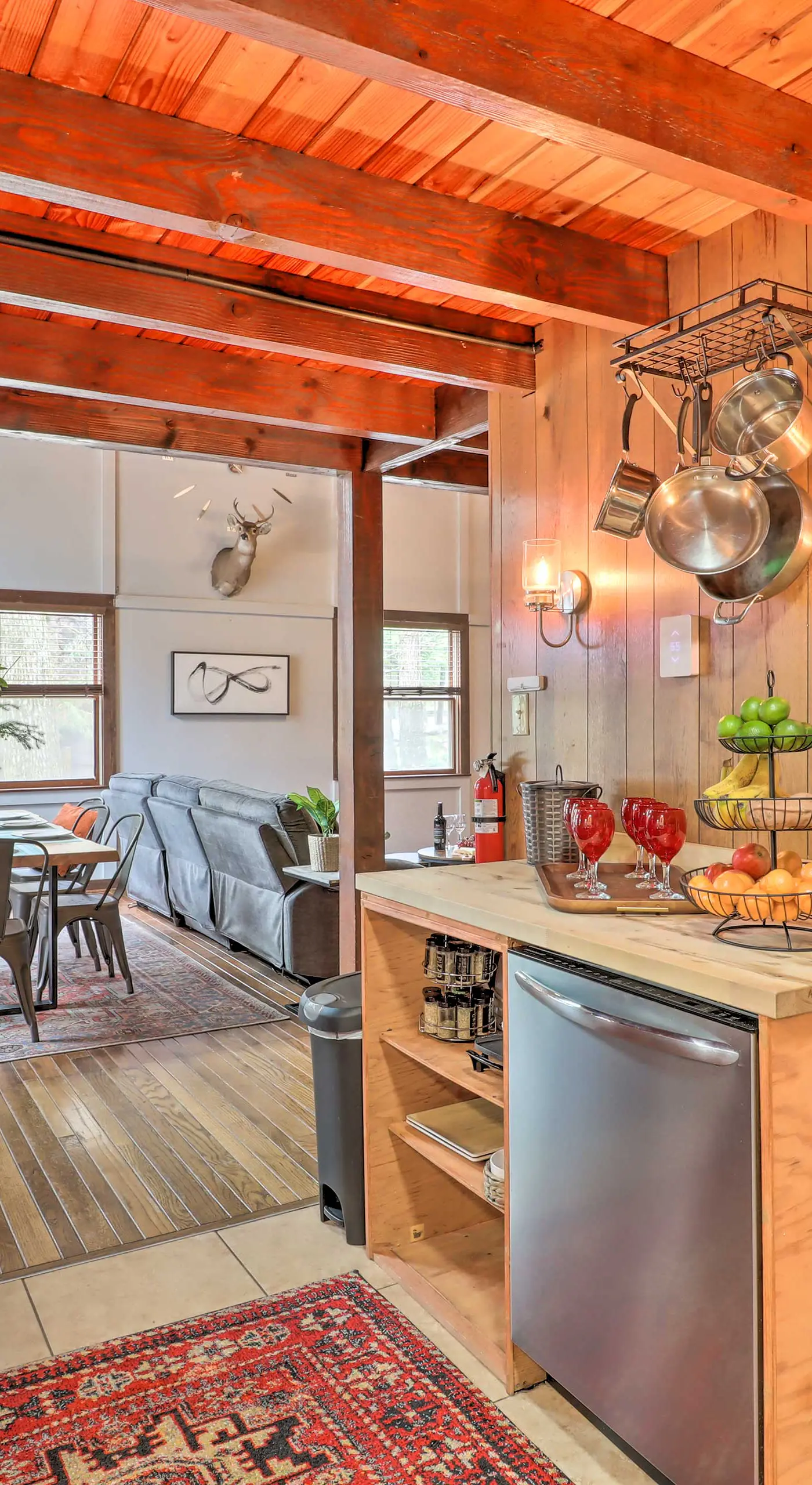 Deck & Fire Pit: Cozy Pocono Mountain Home