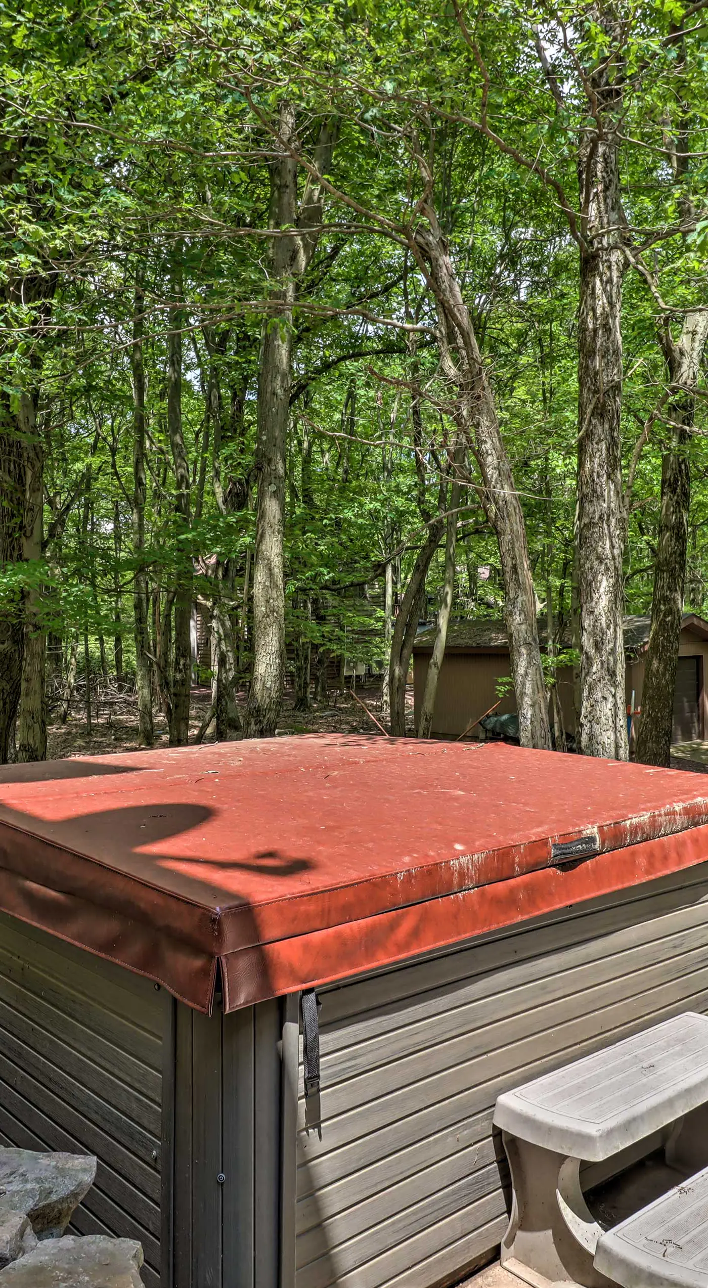 Deck, Hot Tub & Game Room: Lake Harmony Home