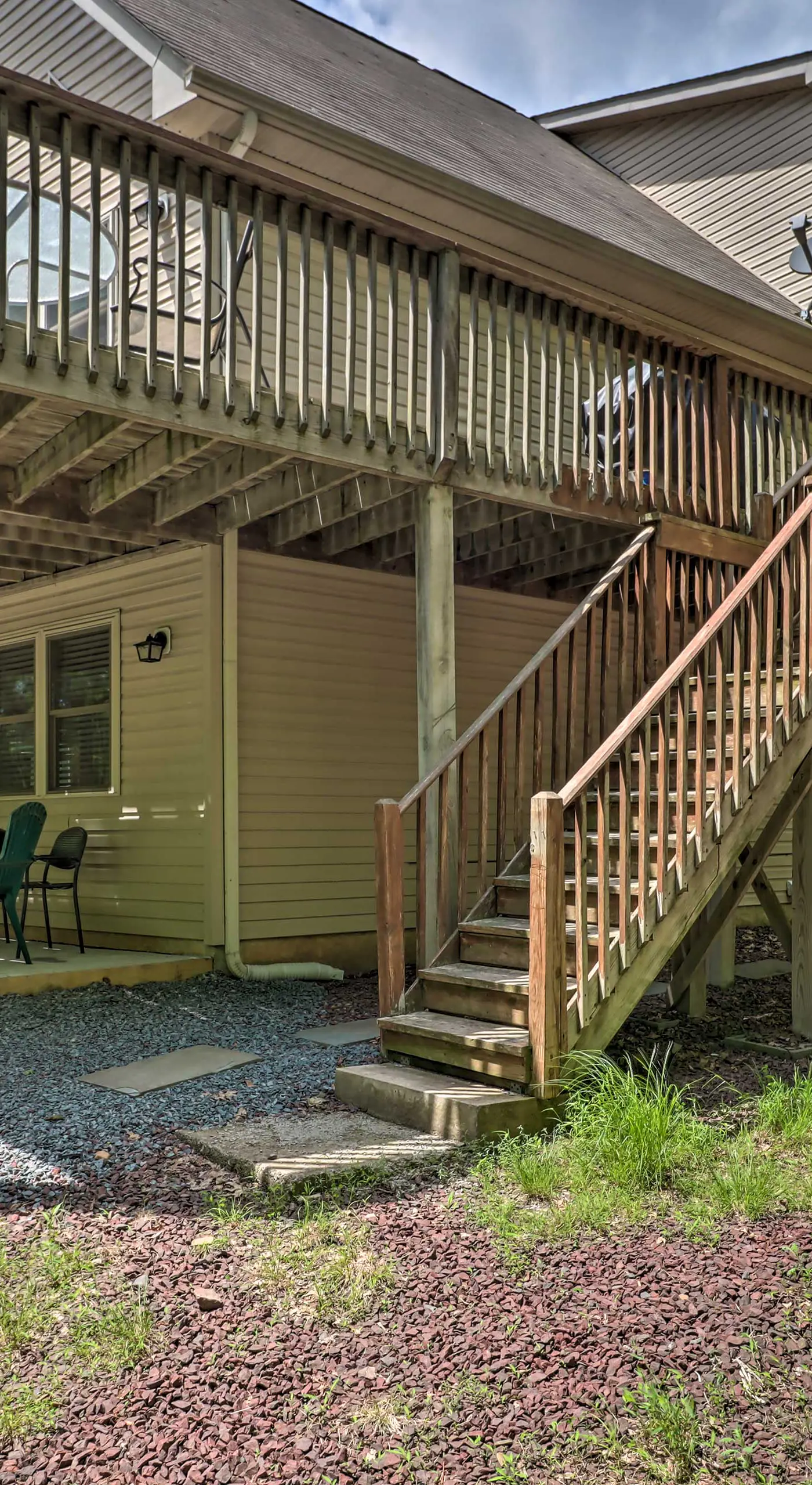 Deck, Hot Tub & Game Room: Lake Harmony Home