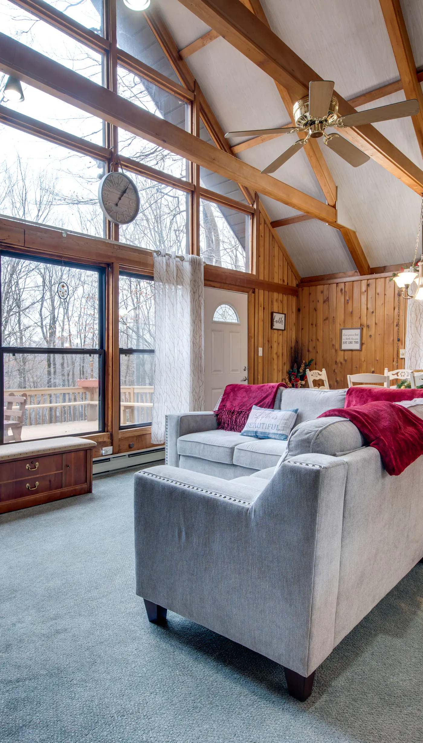 Fire Pit + Community Perks: Gouldsboro Cabin!