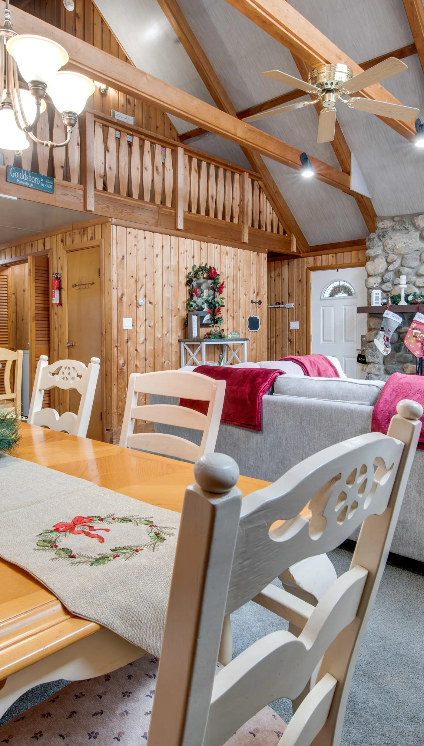 Fire Pit + Community Perks: Gouldsboro Cabin!