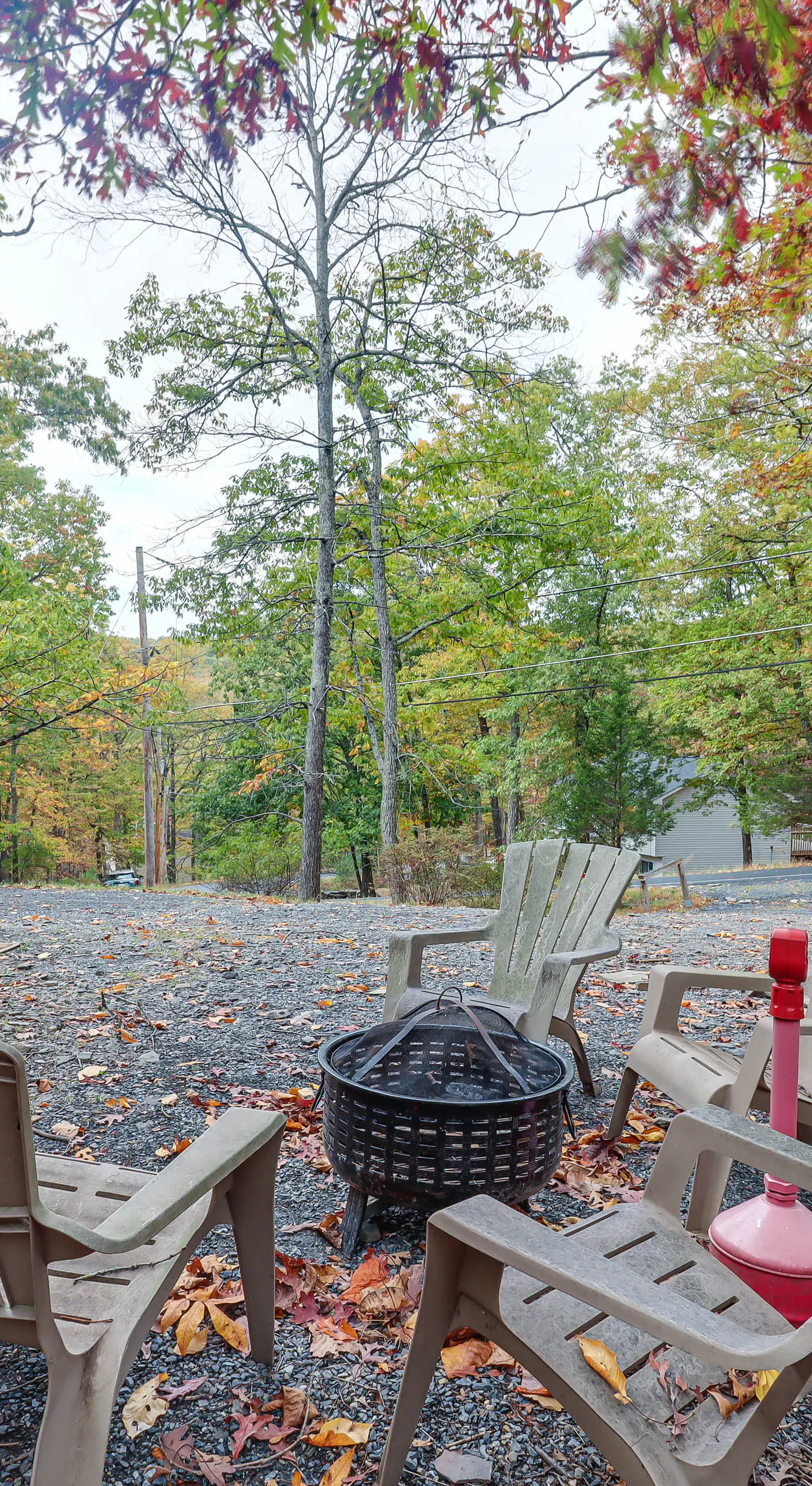 Fire Pit & Gas Grill: Charming Poconos Abode!