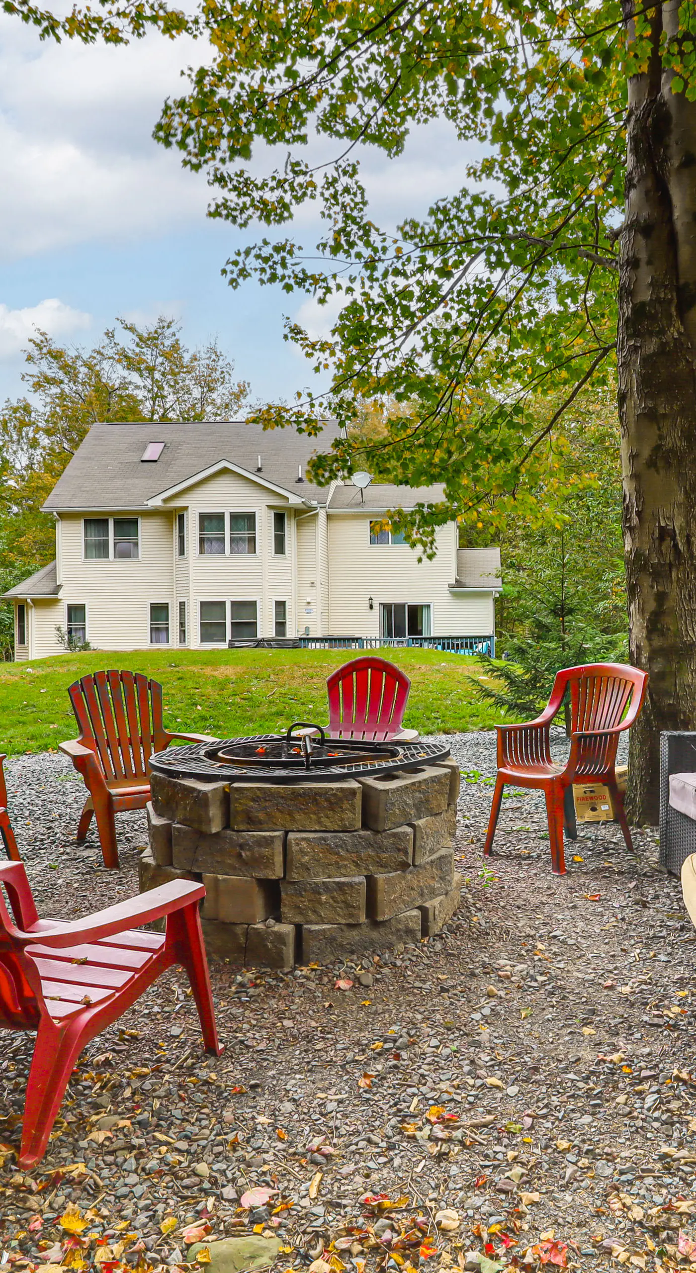 Fire Pit + Hot Tub: Peaceful Poconos Farms Getaway