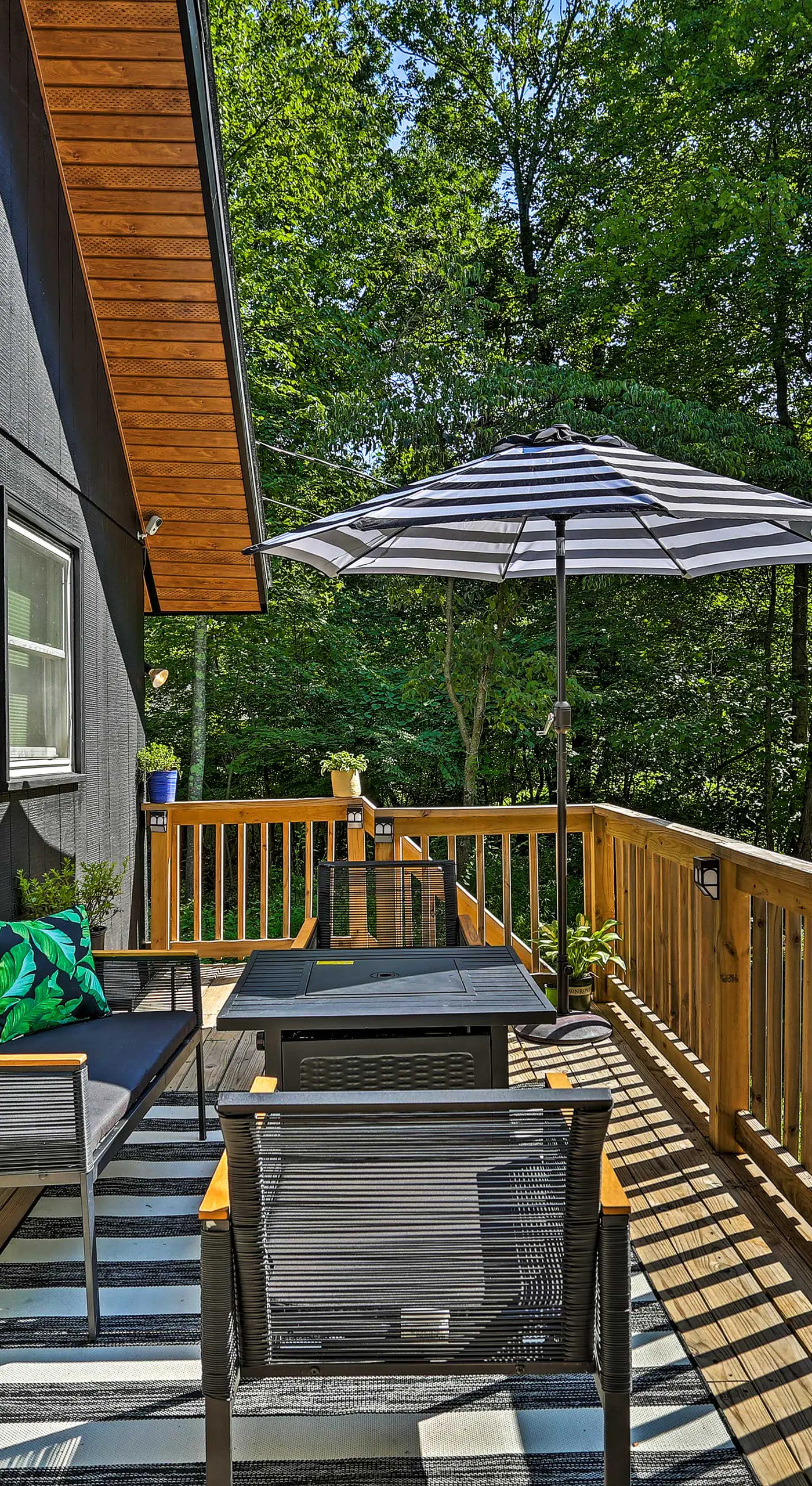 Deck & Gas Grill: Modern East Stroudsburg Home!