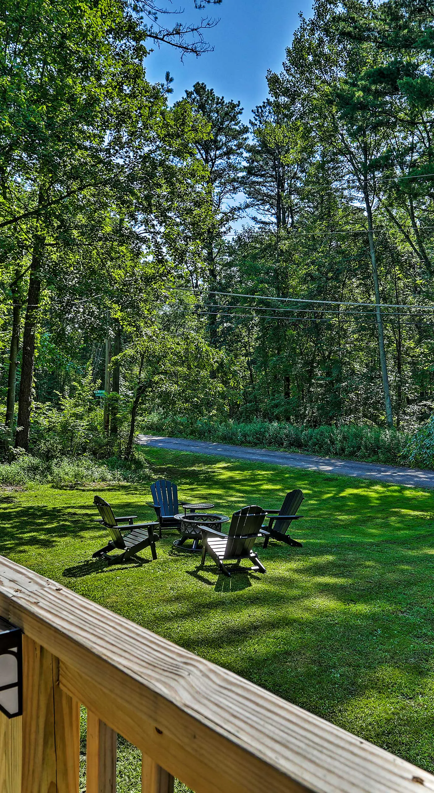 Deck & Gas Grill: Modern East Stroudsburg Home!