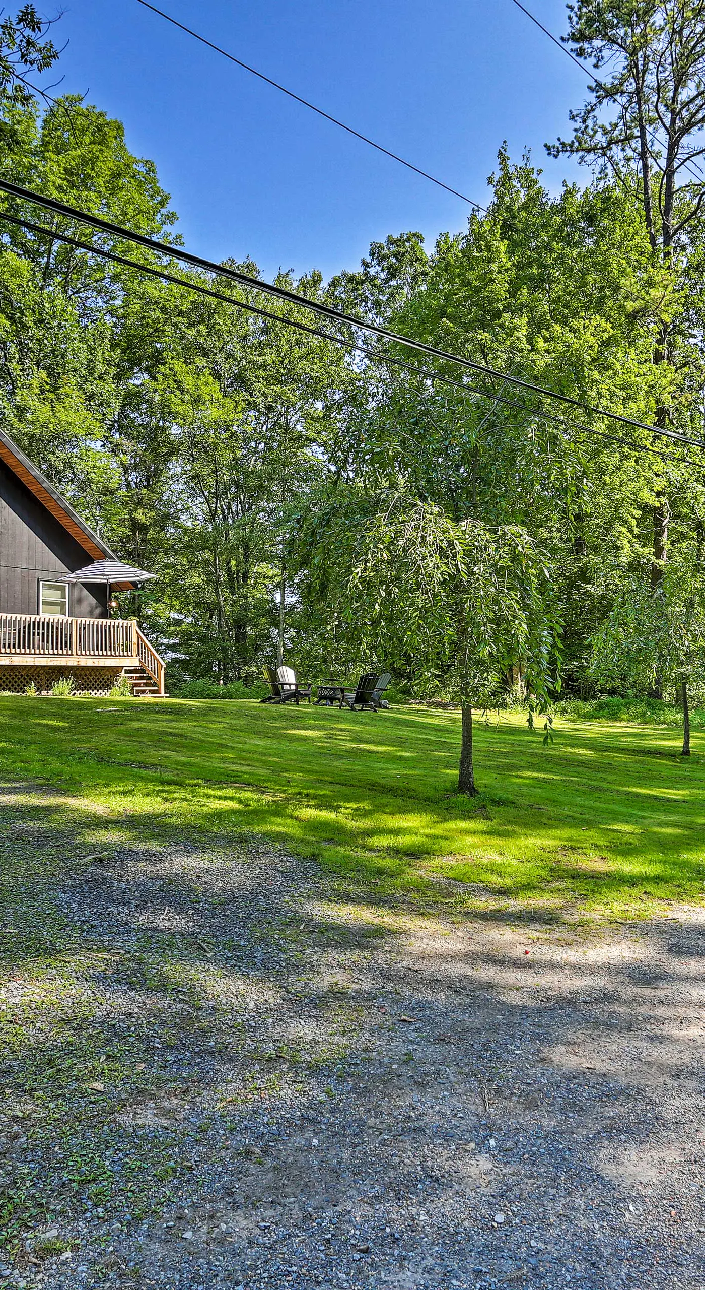Deck & Gas Grill: Modern East Stroudsburg Home!