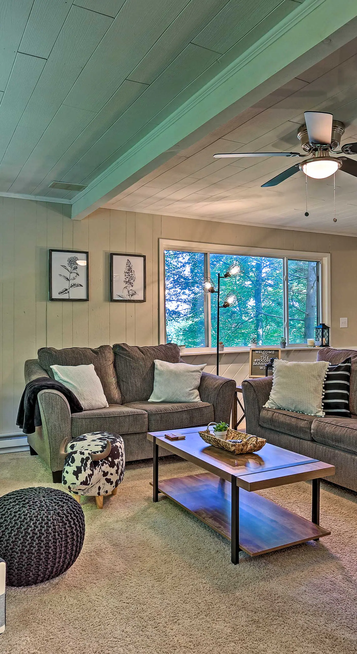 Deck & Gas Grill: Modern East Stroudsburg Home!