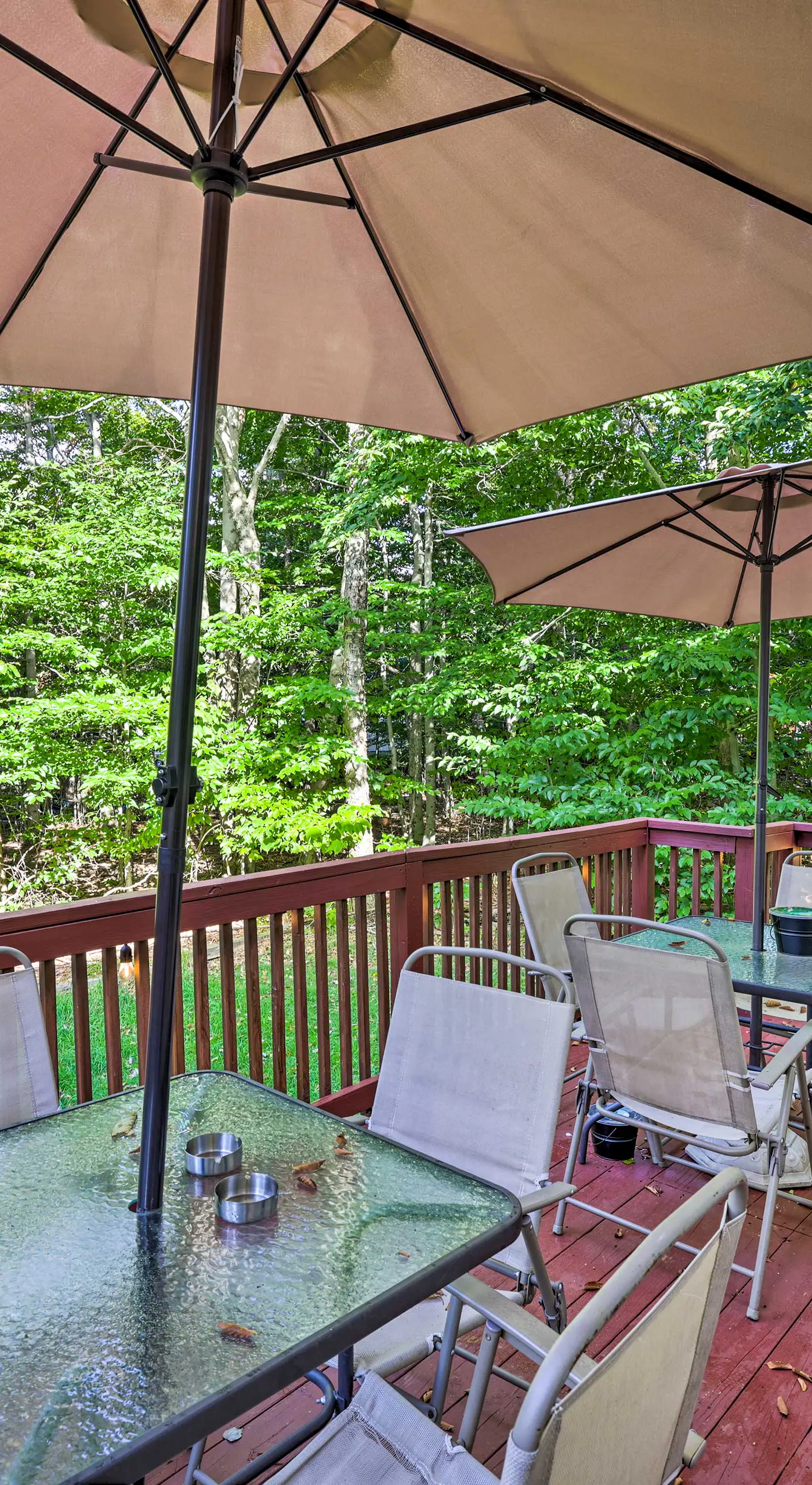 Deck & Backyard: Tobyhanna Family Home
