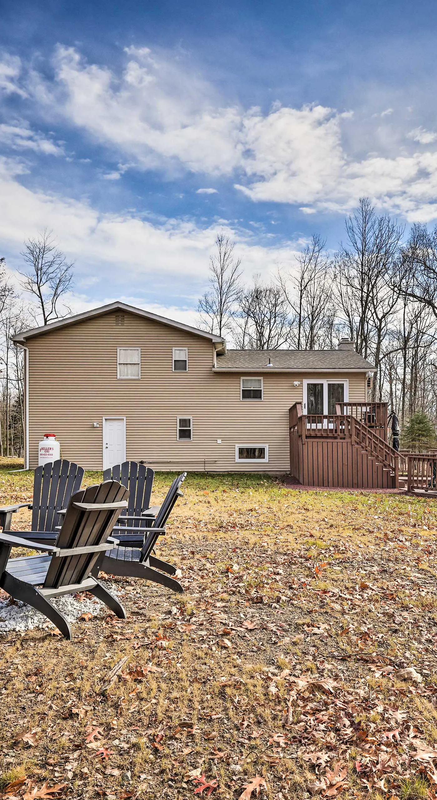 Modern East Stroudsburg Home w/ Pool + Fire Pit