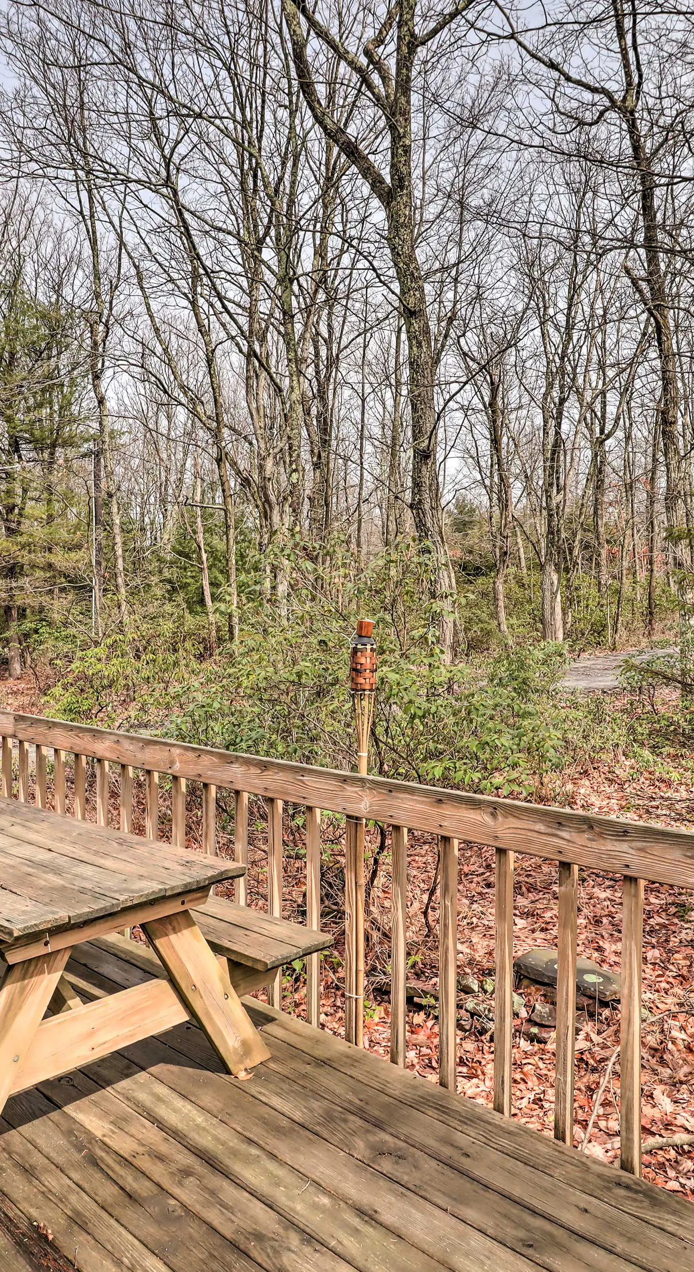 ~ 1 Mi to Lake: Secluded Poconos Home w/ Decks