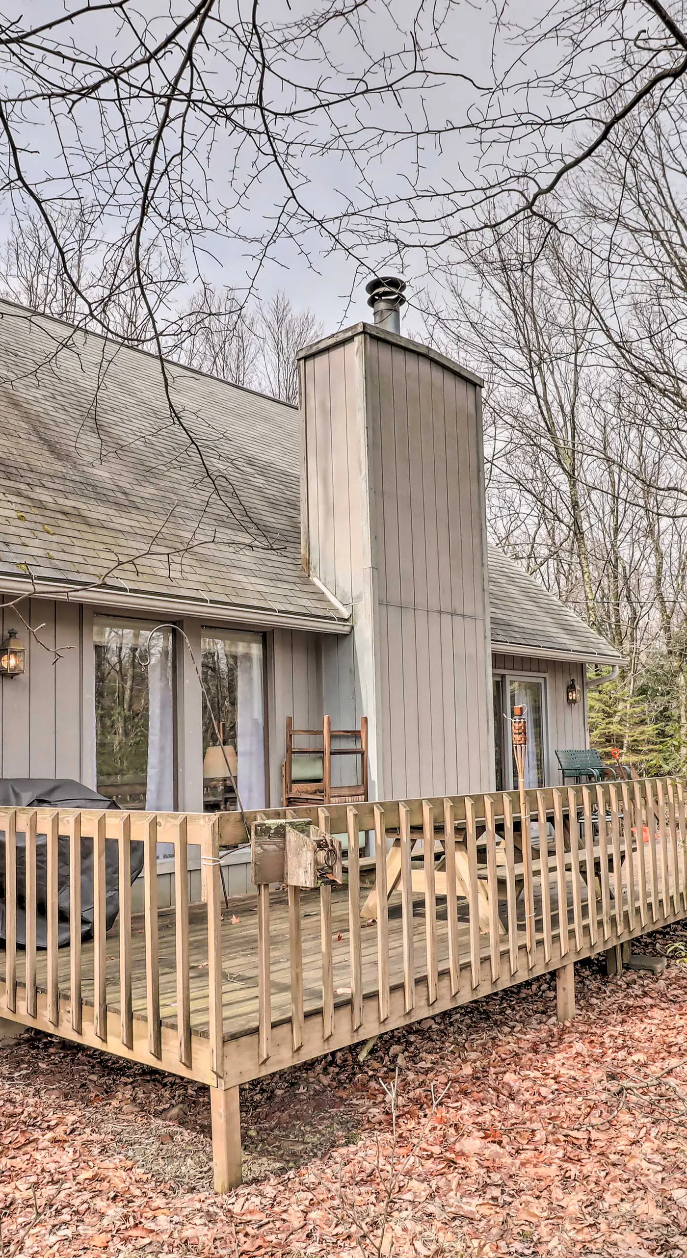 ~ 1 Mi to Lake: Secluded Poconos Home w/ Decks