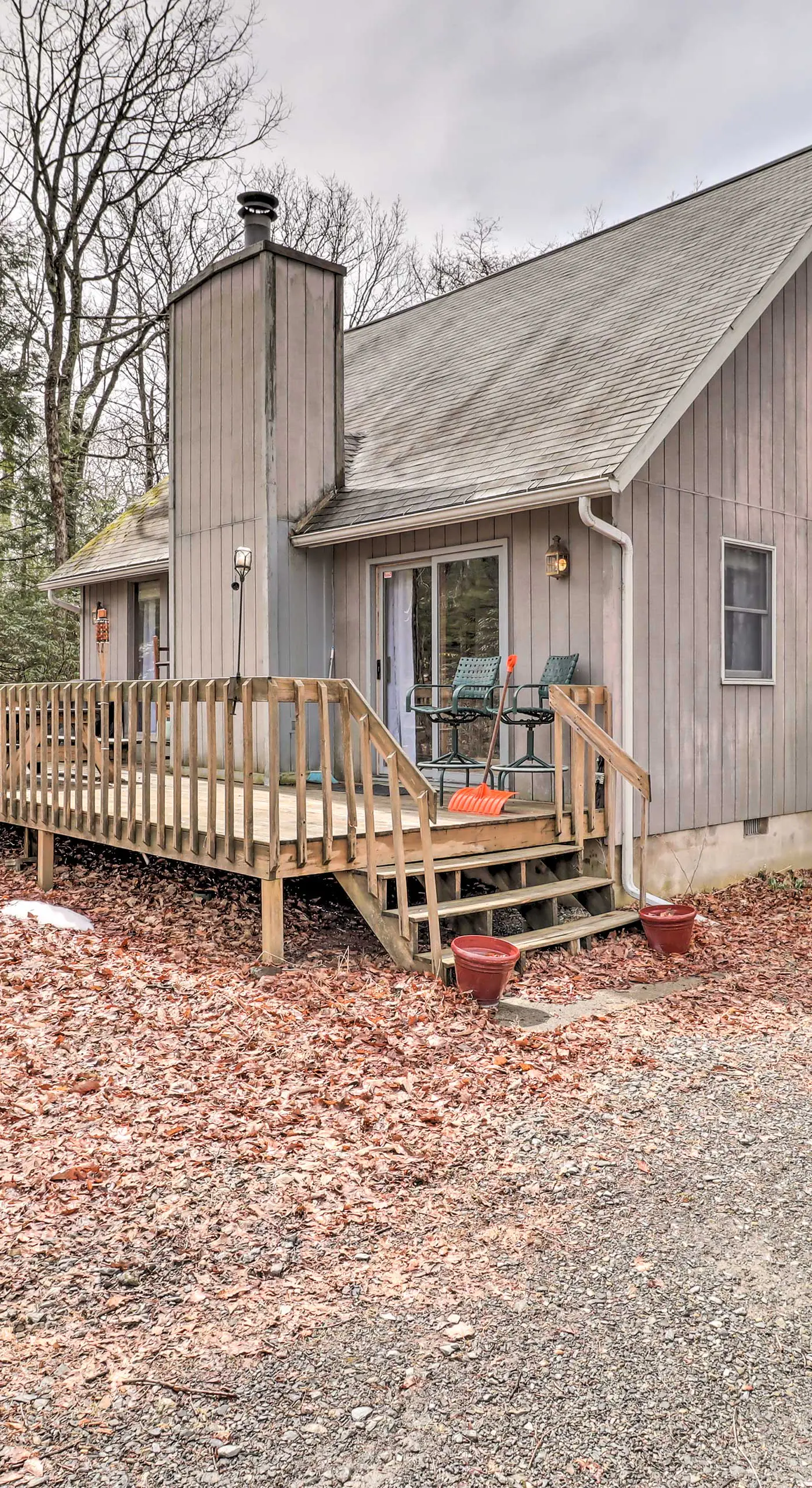 ~ 1 Mi to Lake: Secluded Poconos Home w/ Decks