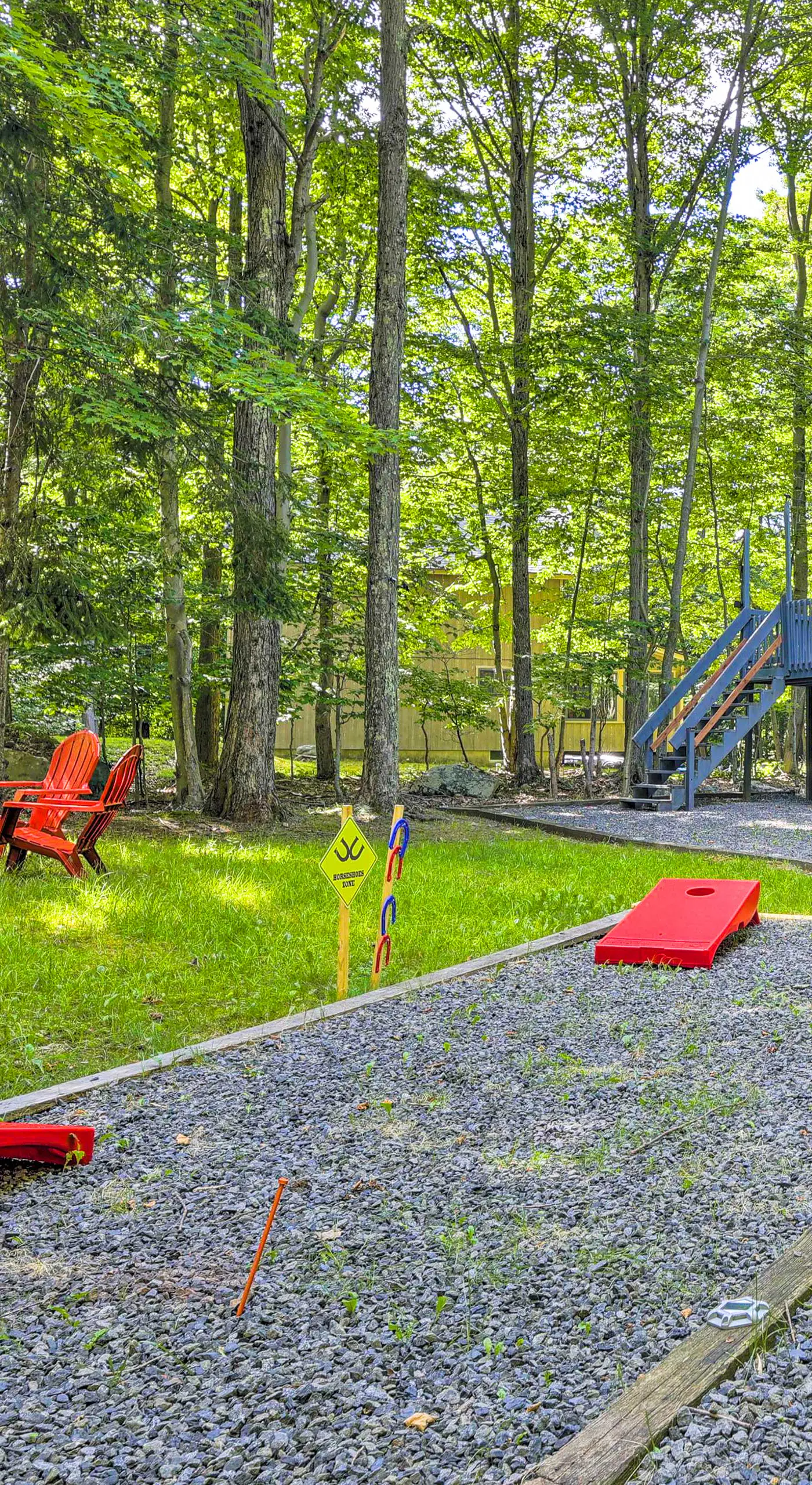 Wraparound Deck: Big Bass Lake Home in Gouldsboro
