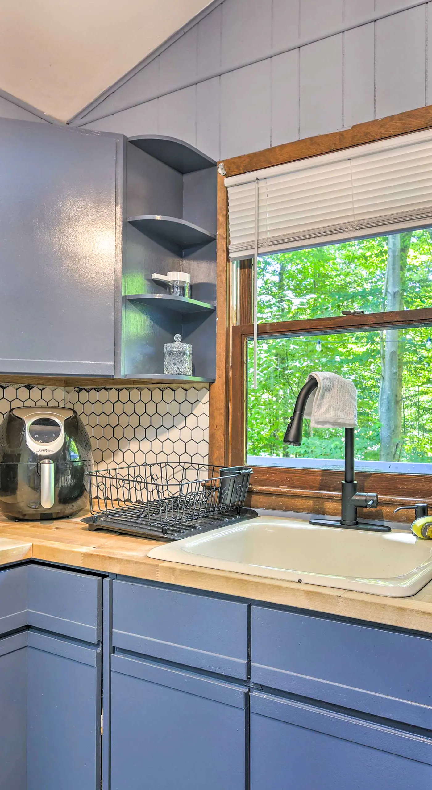 Wraparound Deck: Big Bass Lake Home in Gouldsboro